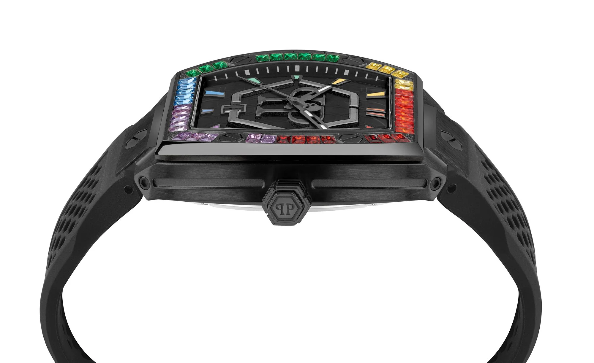 Philipp Plein Herren Uhr Analog Quarz The HEXAGON phantom PWPUA0324 - Image 3