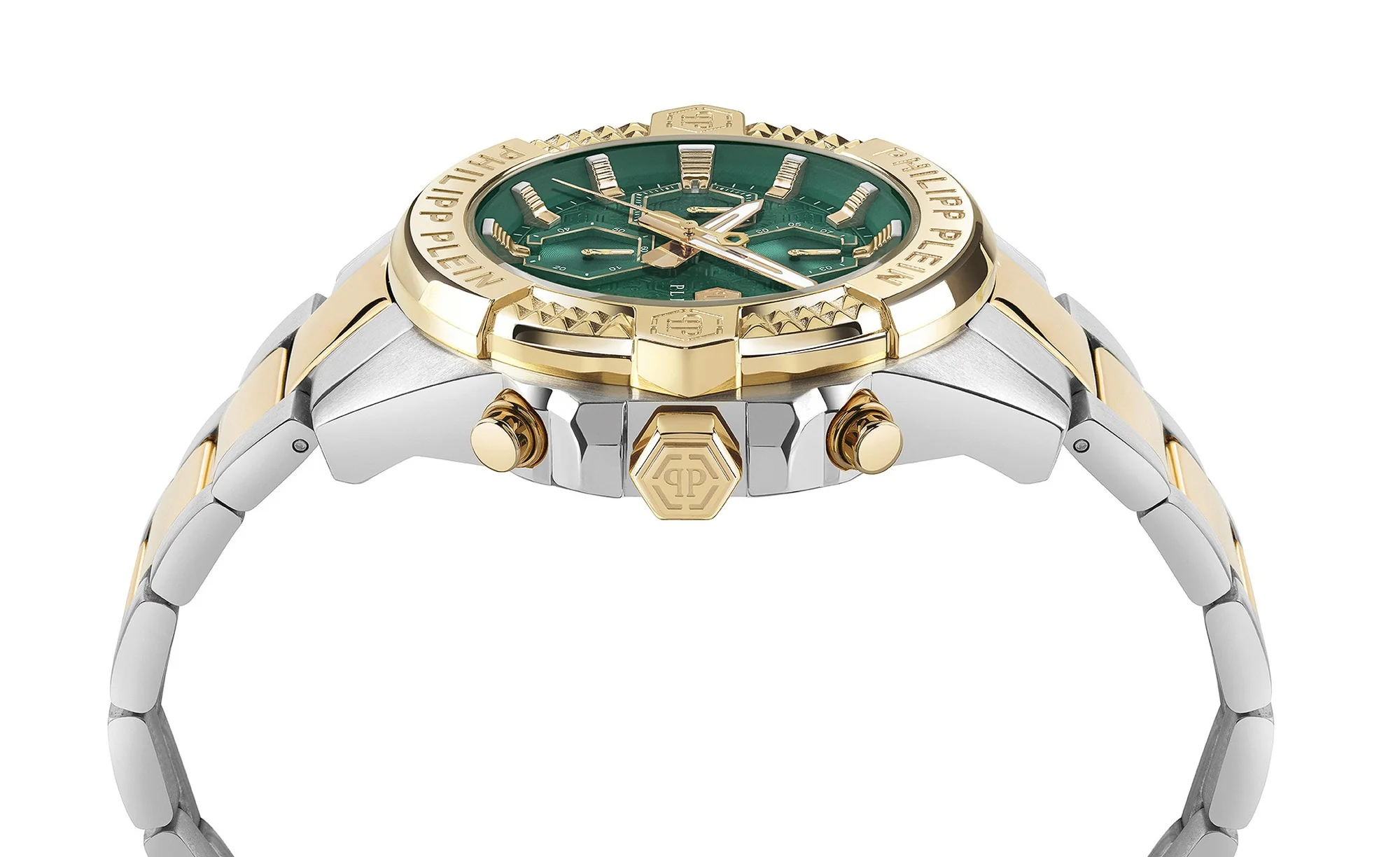 Philipp Plein Herren Uhr Analog Quarz THE $KULL CHRONO PWWFA0525 Edelstahl - Image 3