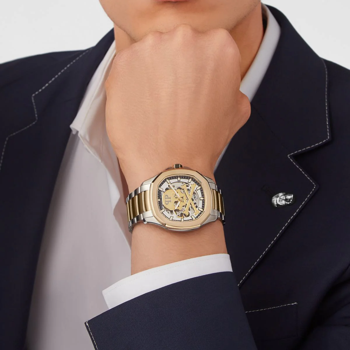 Philipp Plein Herren Uhr Automatik $KELETON $PECTRE PWRAA0323 Edelstahl - Image 5