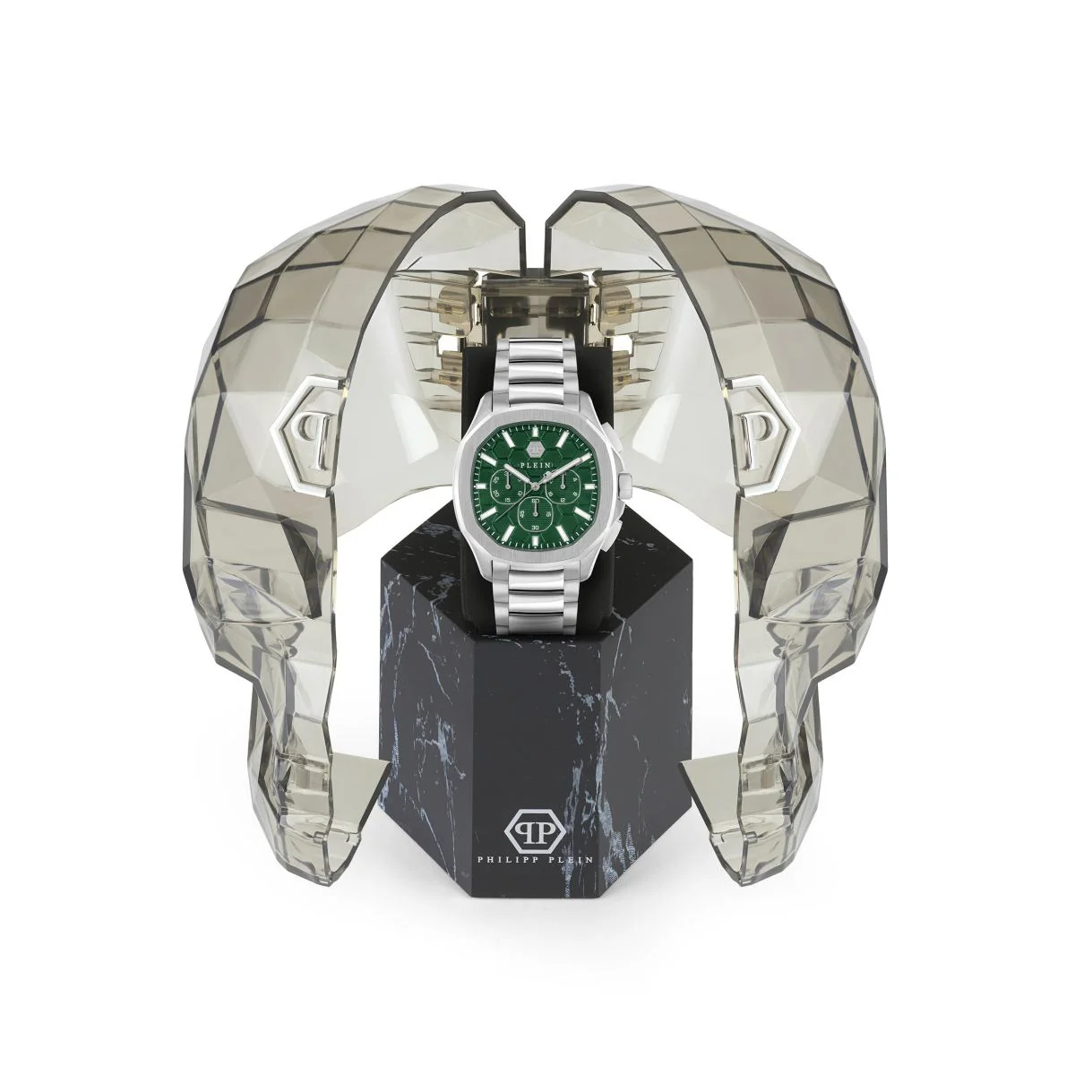 Philipp Plein Herren Uhr Chrono Quarz $PECTRE CHRONO PWSAA0223 Edelstahl - Image 4