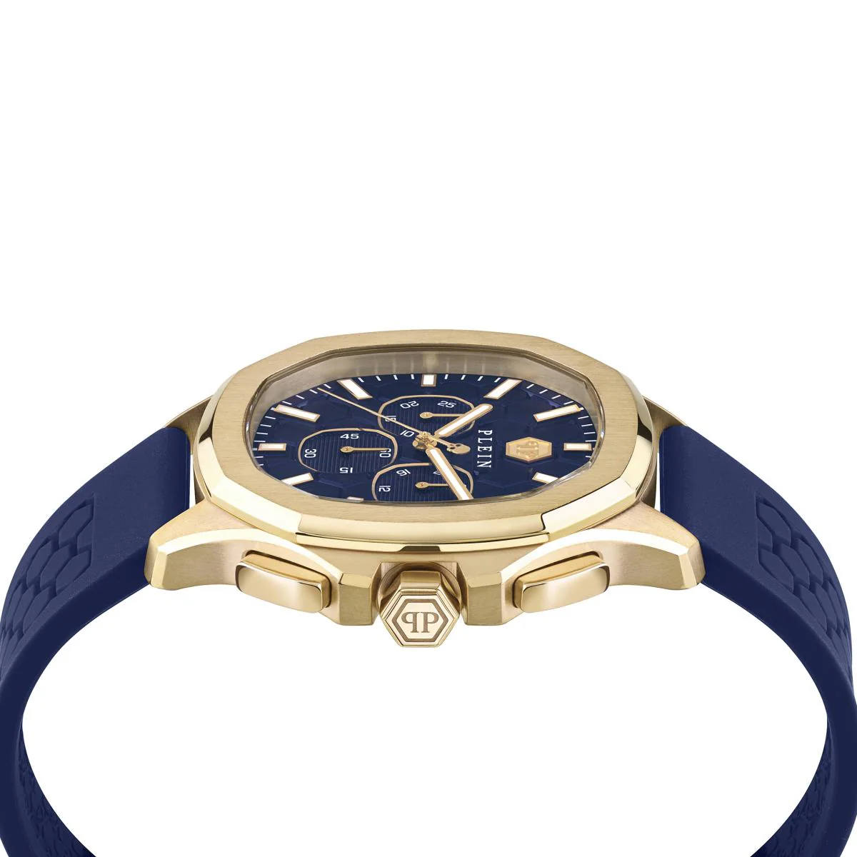 Philipp Plein Herren Uhr Chrono Quarz $PECTRE CHRONO PWSAA0323 Silikon - Image 3