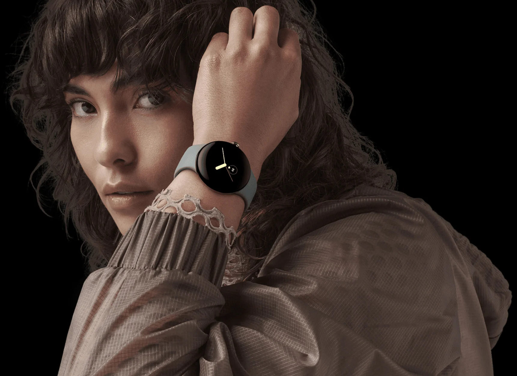Google Pixel Watch WiFi Smartwatch Grau - WiFi, 2GB/32GB, NFC - Image 5