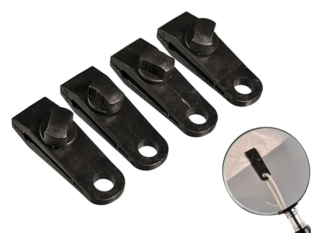Planen-Clip-Set, 8 Stück aus robustem Nylon