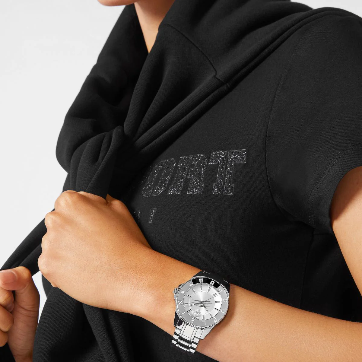 Plein Sport Damen Uhr Analog Quarz GLAM PSKBA0623 Edelstahl - Image 4