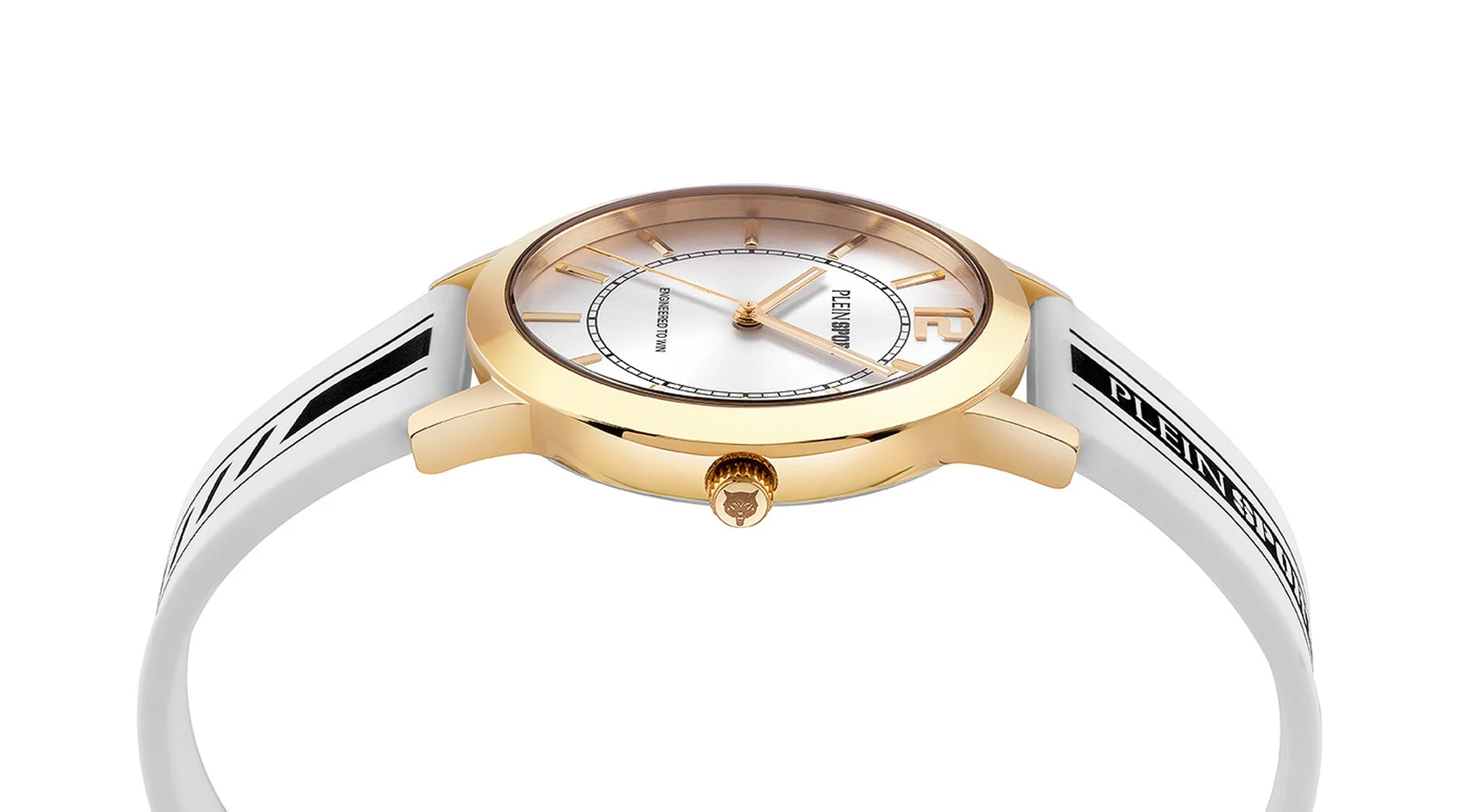 Plein Sport Damen Uhr Analog Quarz NEW GLAM PSJBA0826 Silikon - Image 2