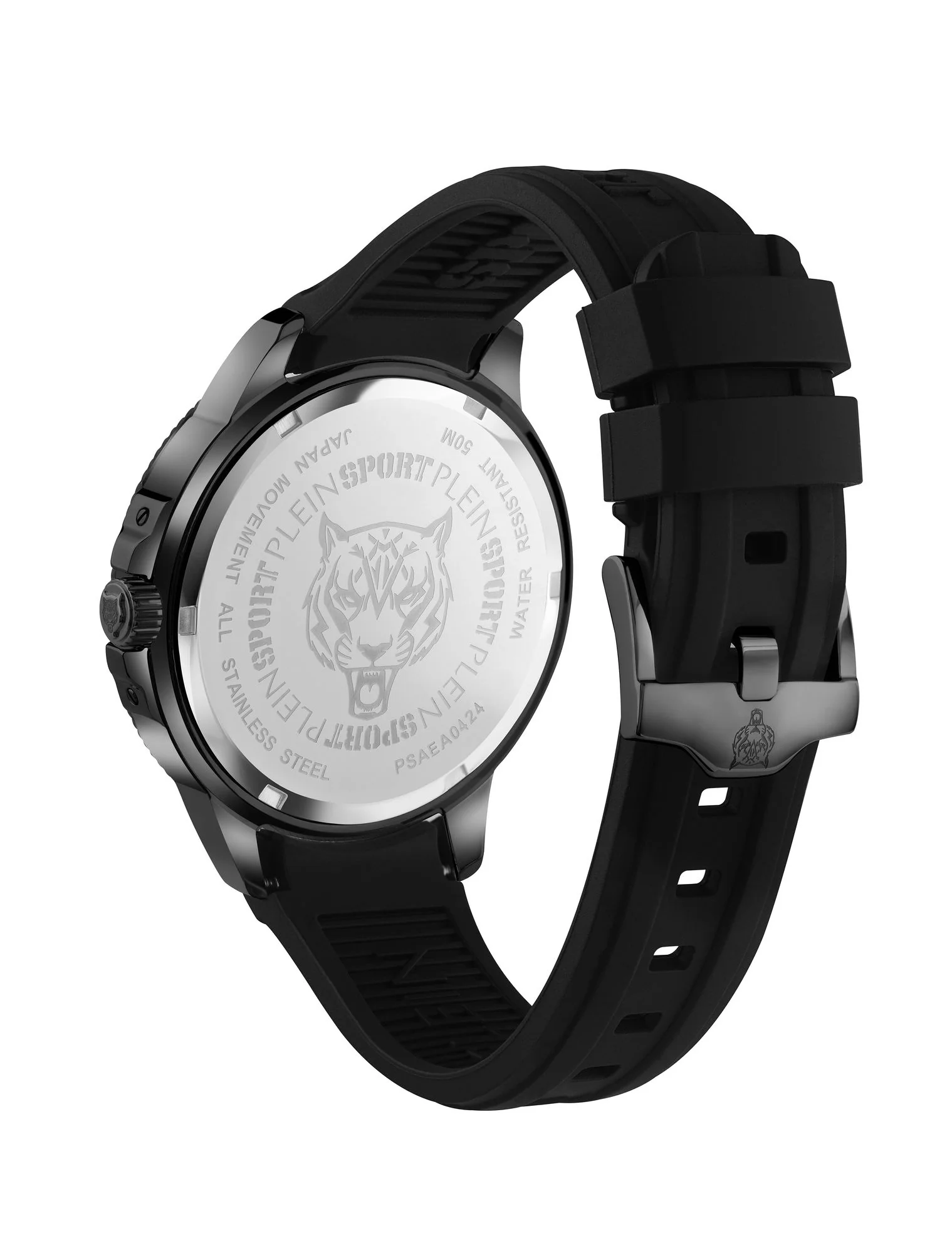 Plein Sport Herren Uhr Analog Quarz CITY RUSH PSAEA0424 Silikon - Image 3