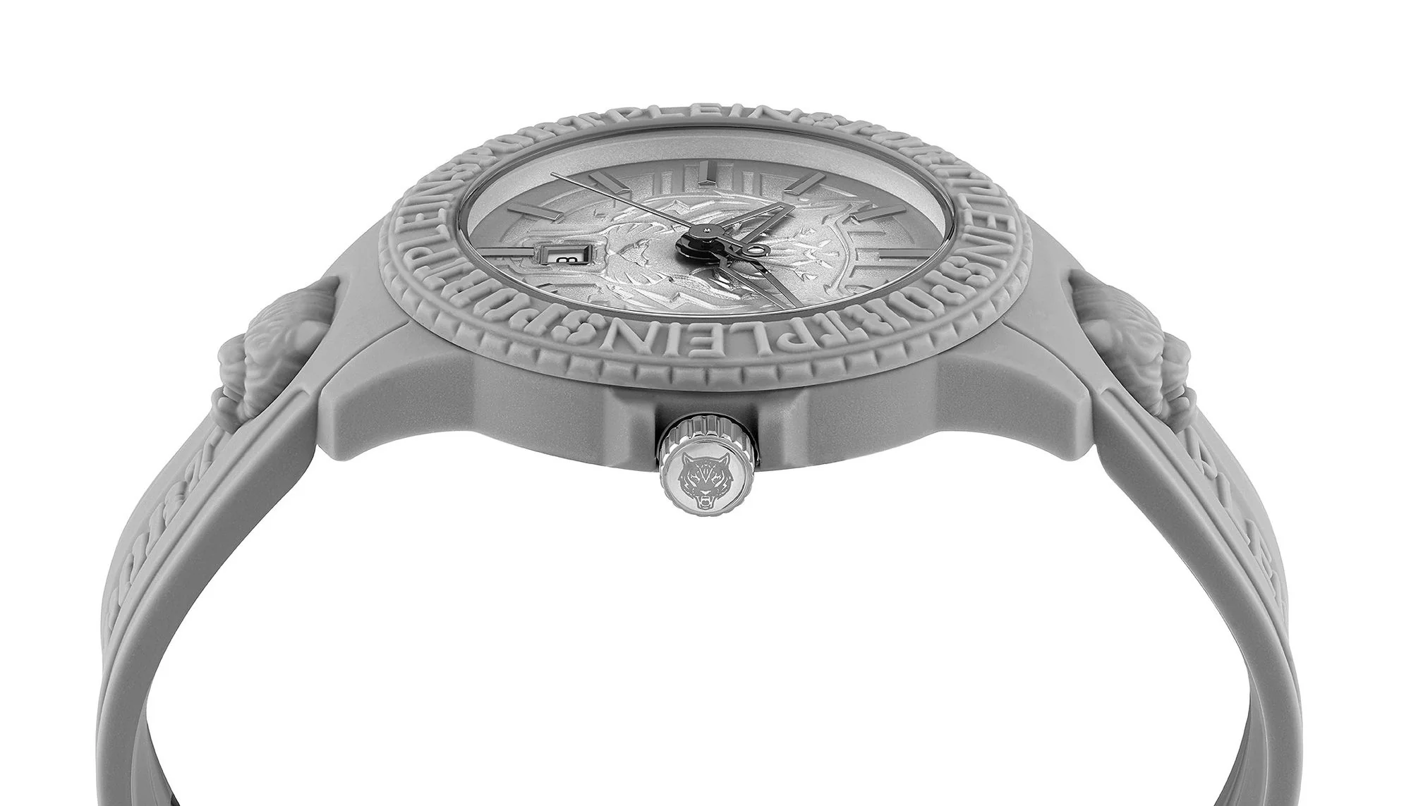 Plein Sport Herren Uhr Analog Quarz FEARLESS PSQBA0523 Silikon - Image 3