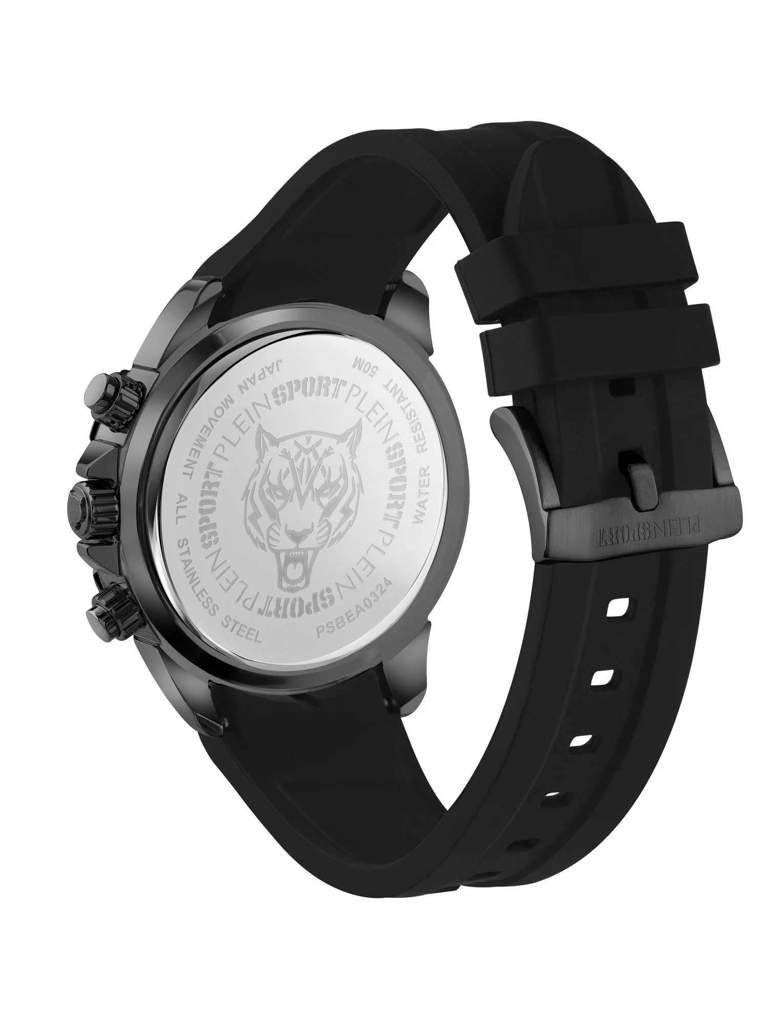 Plein Sport Herren Uhr Analog Quarz IMPACT PSBEA0324 Silikon - Image 3