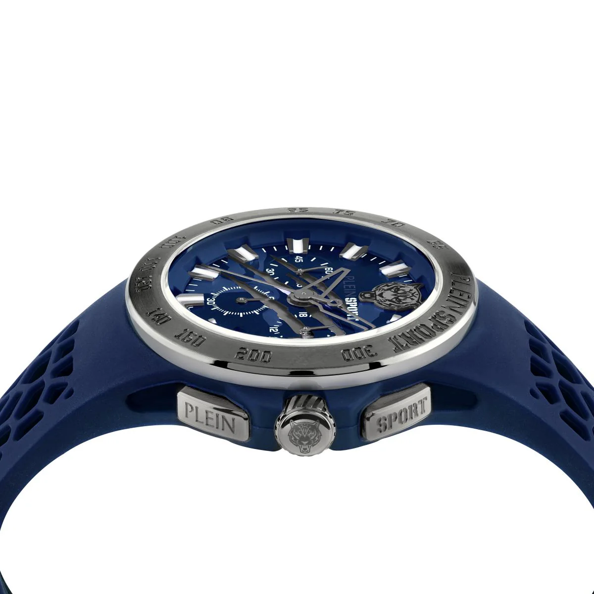 Plein Sport Herren Uhr Analog Quarz THUNDERSTORM CHRONO PSABA0223 Silikon - Image 3