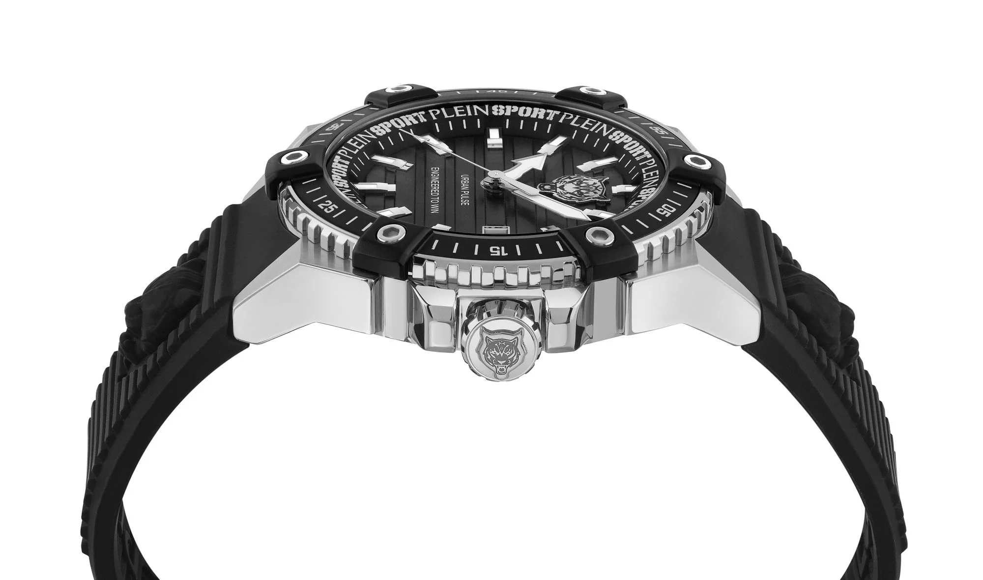 Plein Sport Herren Uhr Analog Quarz URBAN PULSE PSFDA0124 Silikon - Image 2