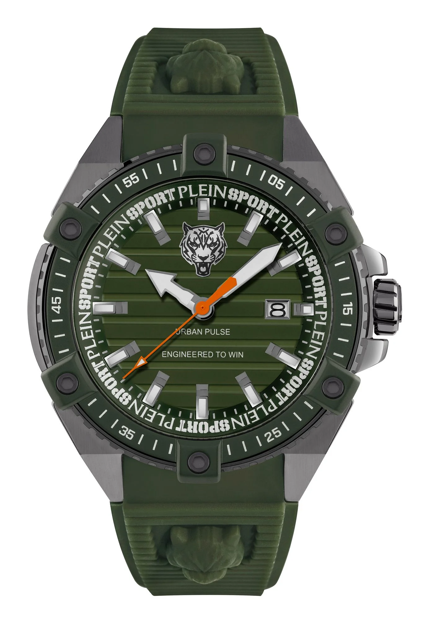 Plein Sport Herren Uhr Analog Quarz URBAN PULSE PSFDA0224 Silikon