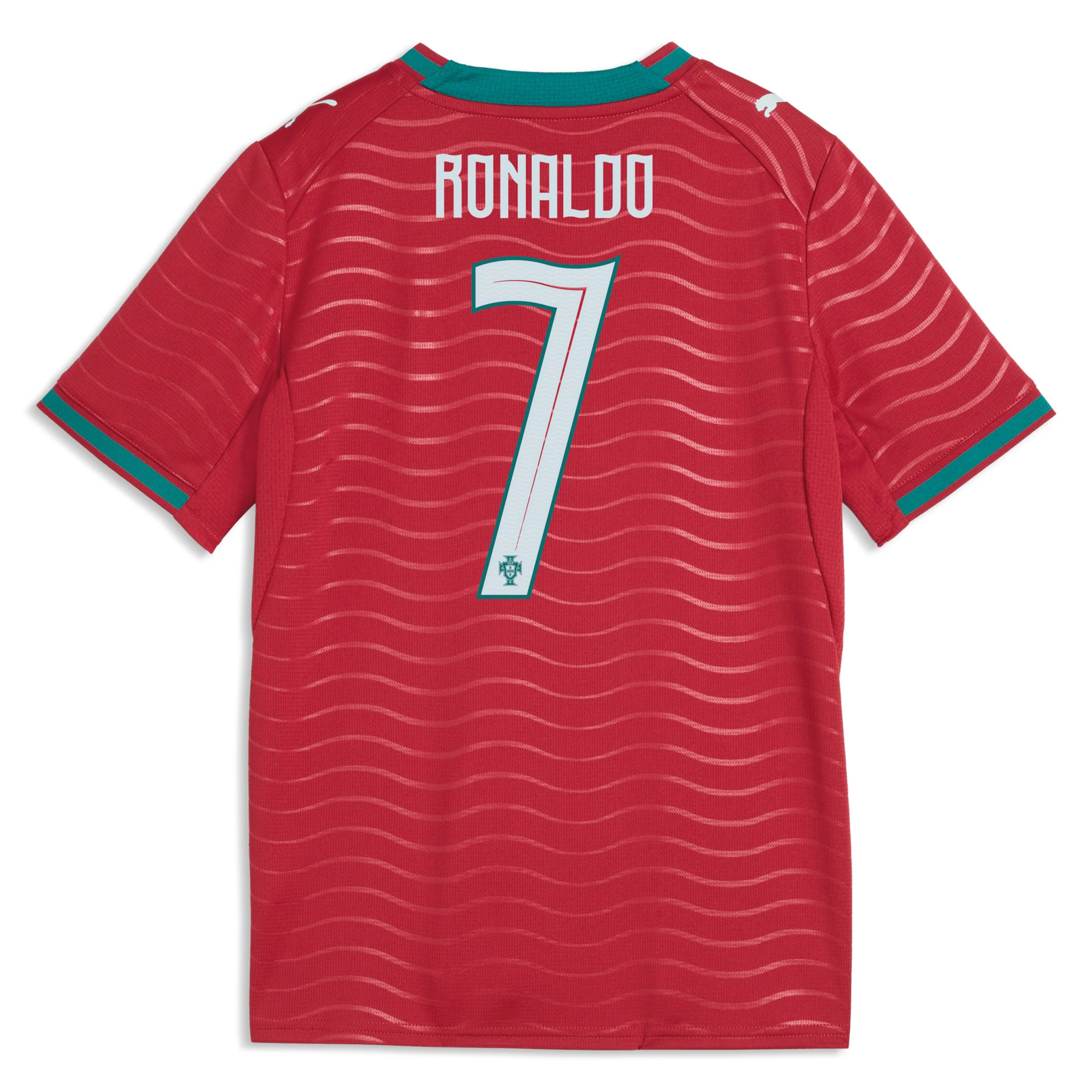 Portugal Home Jersey Kinder 2026  Ronaldo - Image 3
