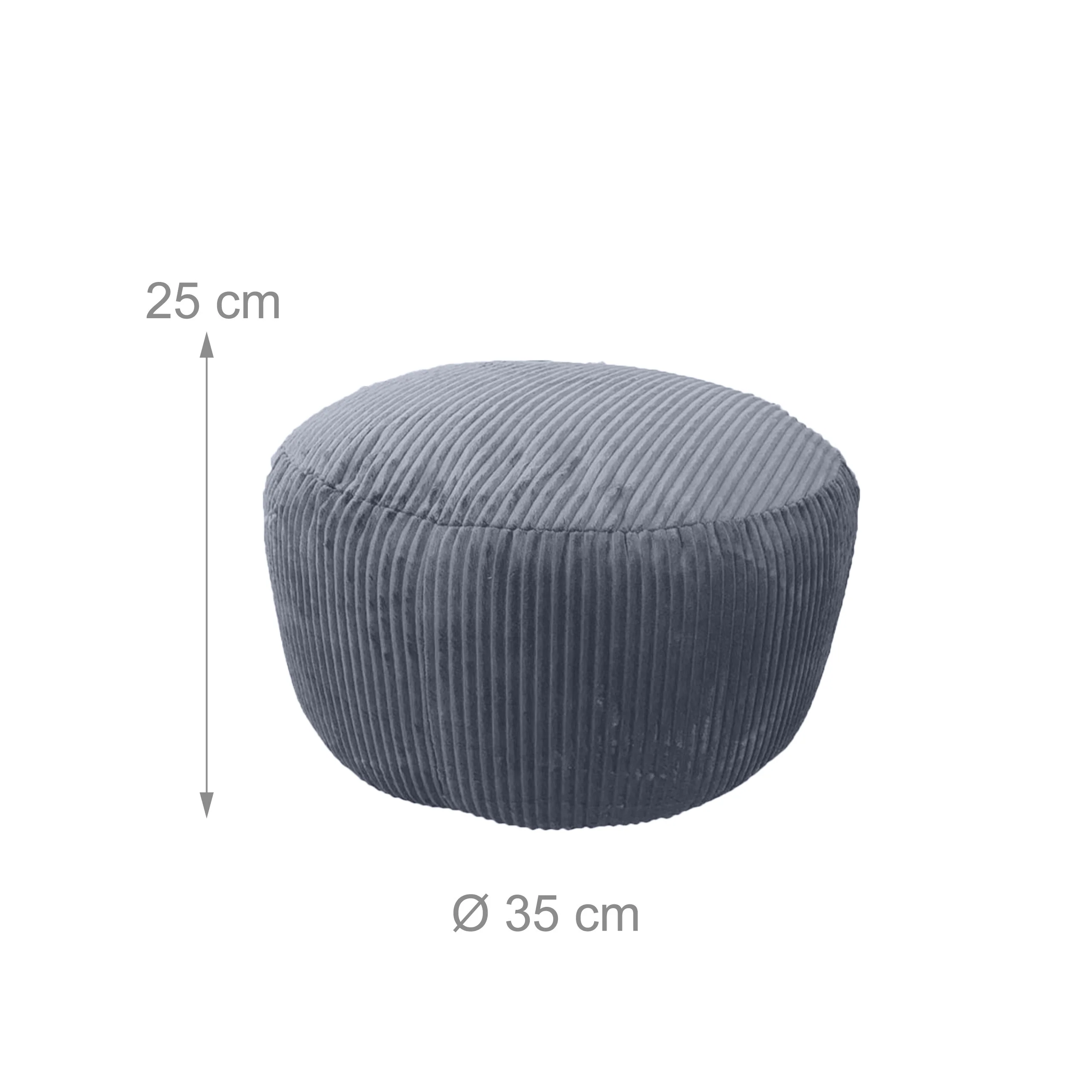 Pouf mit Cordbezug - Image 8
