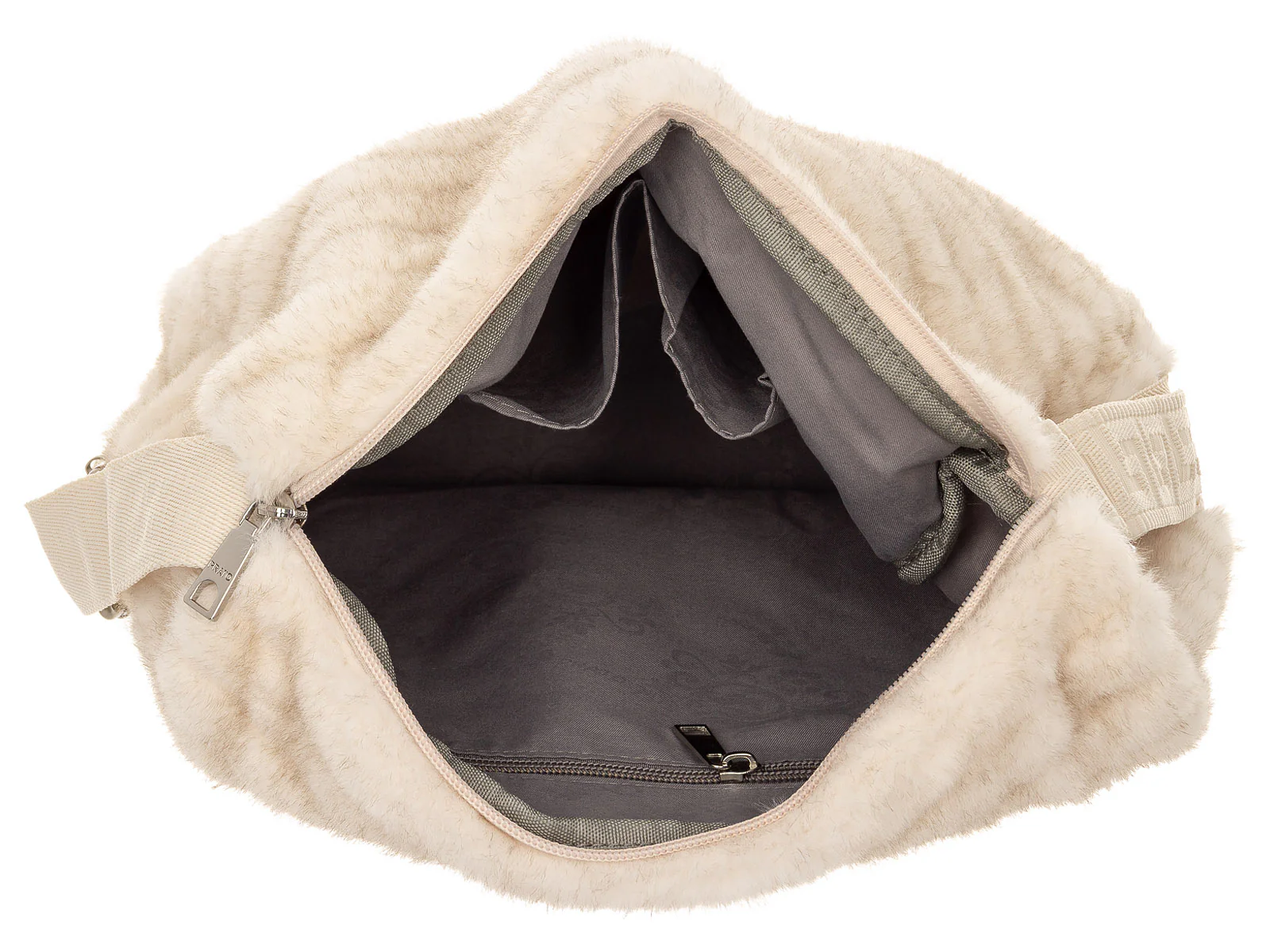 Prato S039-M Umhängetasche Synthetik Nerz Optik light beige - Image 30