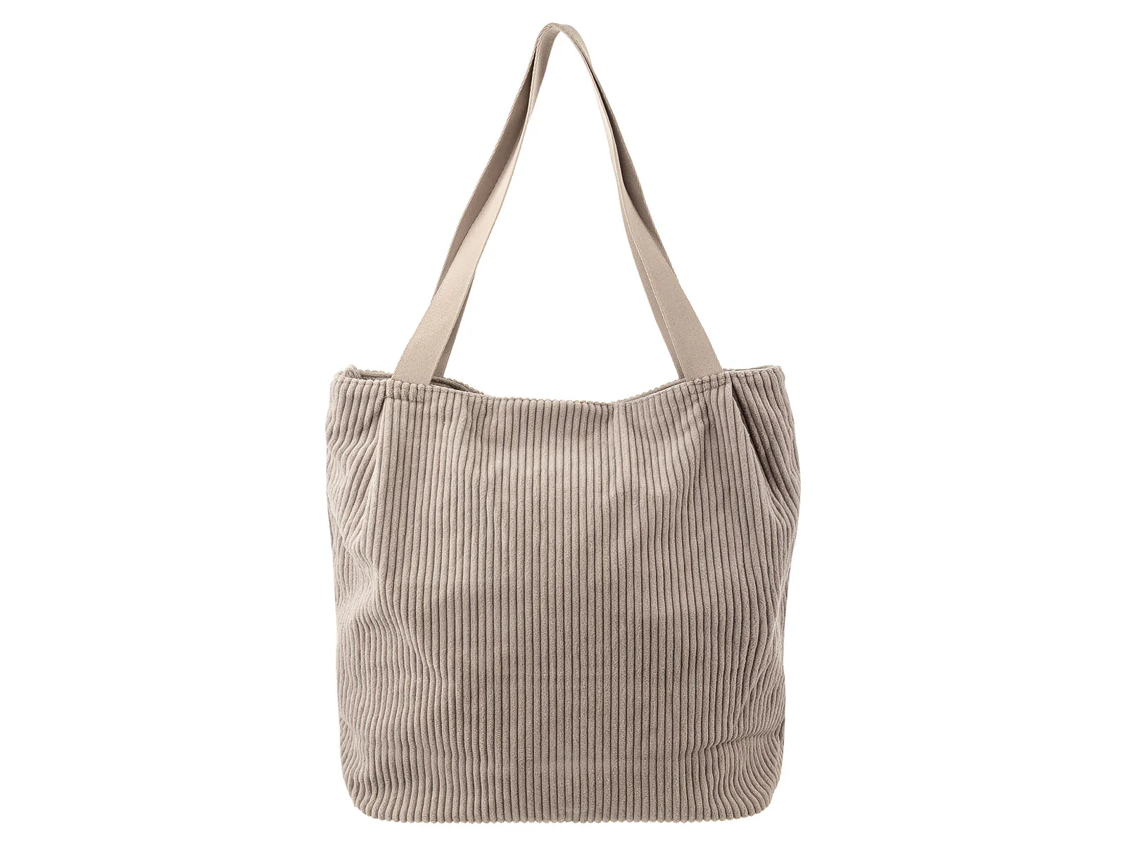 Prato SC01-1 Breitcord Shopper Stylische Allround-Bag light beige - Image 13