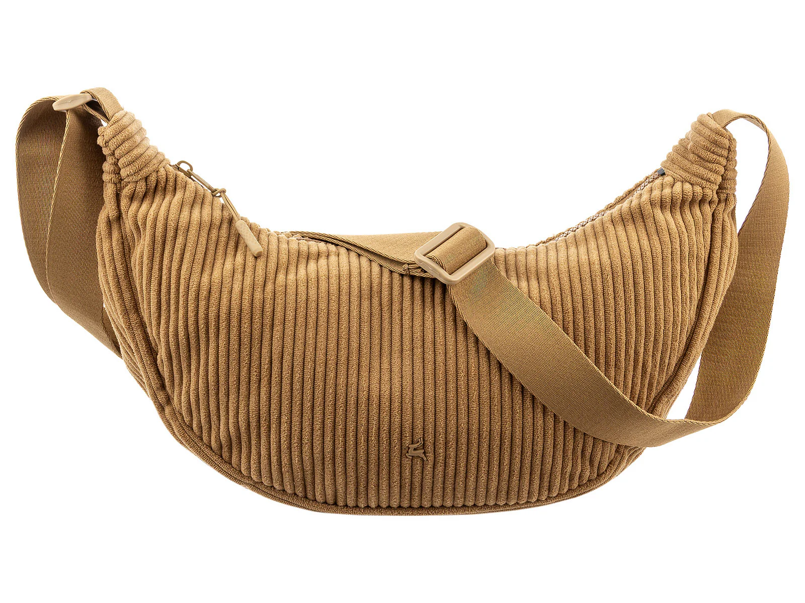 Prato SC07-1 zeitlose Crossover Bag aus Breitcord Moonbag khaki
