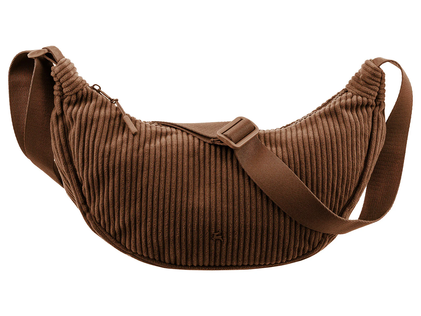 Prato SC07-1 zeitlose Crossover Bag aus Breitcord Moonbag khaki - Image 2