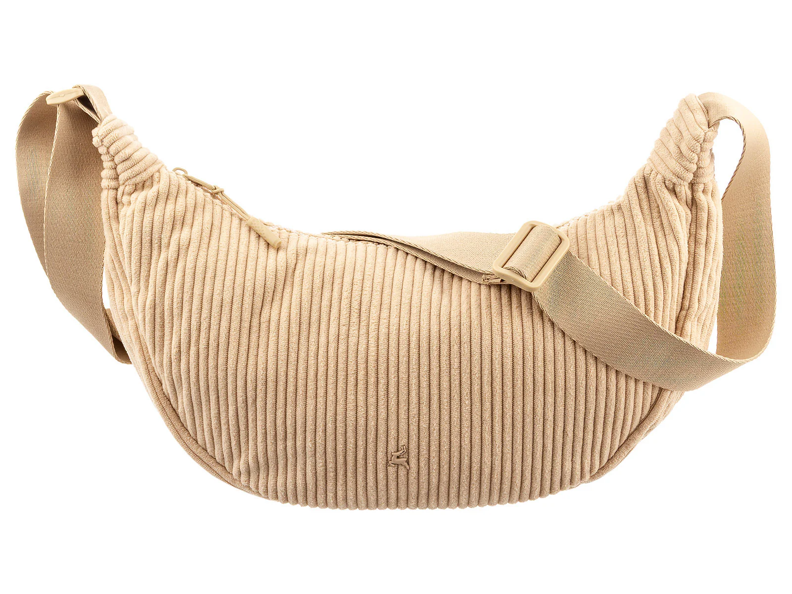 Prato SC07-1 zeitlose Crossover Bag aus Breitcord Moonbag khaki - Image 4