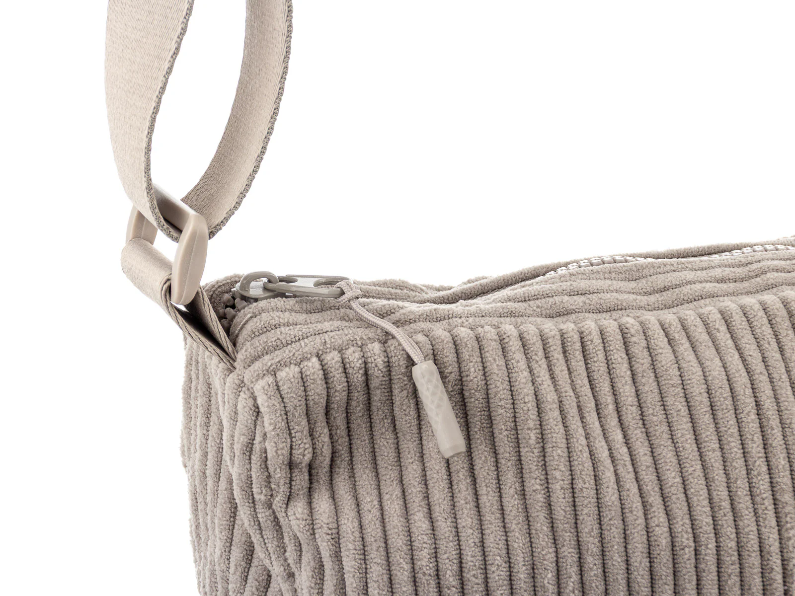 Prato SC09 zeitlose Umhängetasche aus Breitcord light beige - Image 15