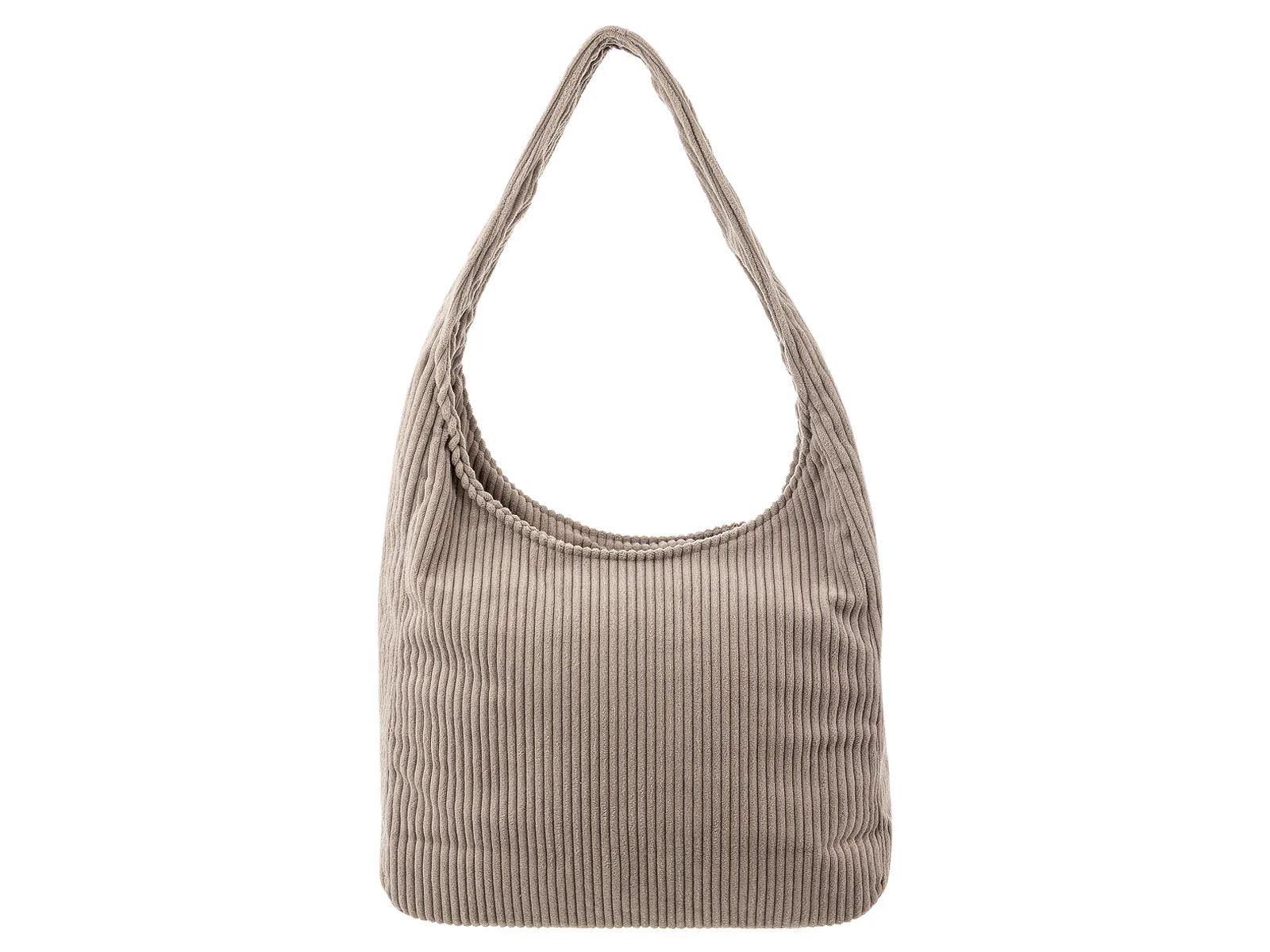 Prato SC12 zeitloser Shopper aus Breitcord Hobobag mocha - Image 14