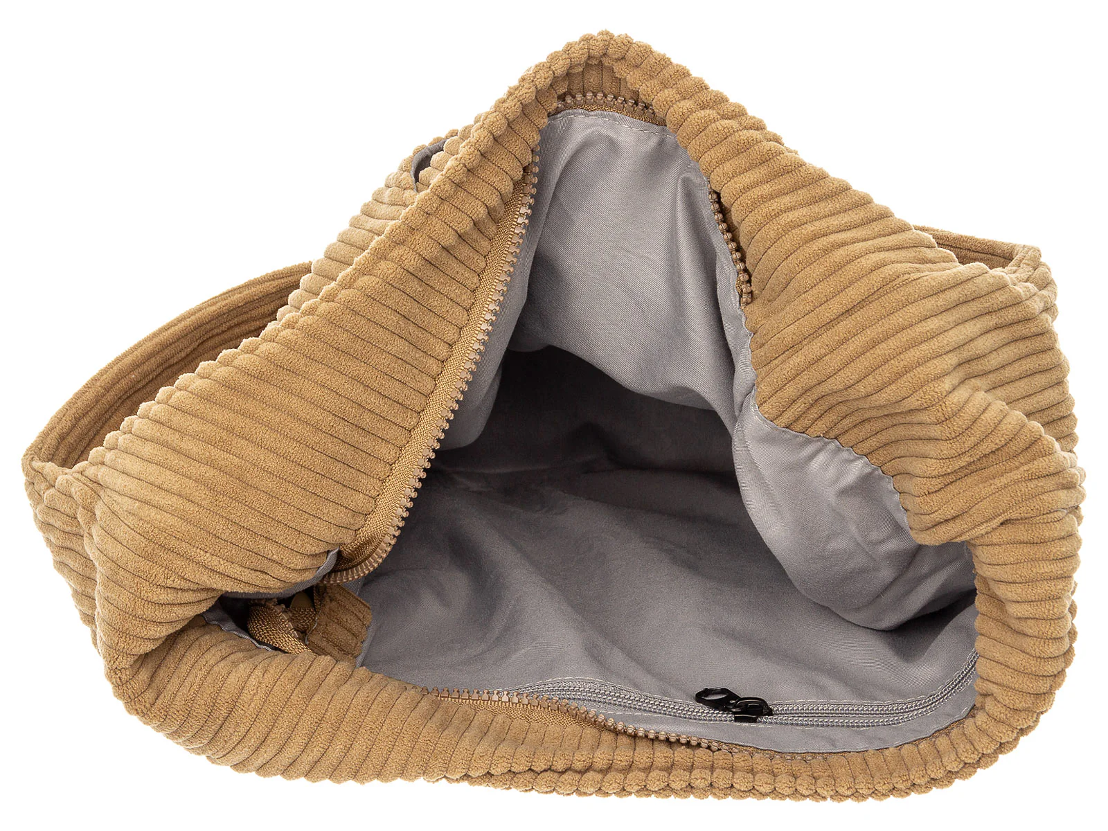 Prato SC12 zeitloser Shopper aus Breitcord Hobobag mocha - Image 22