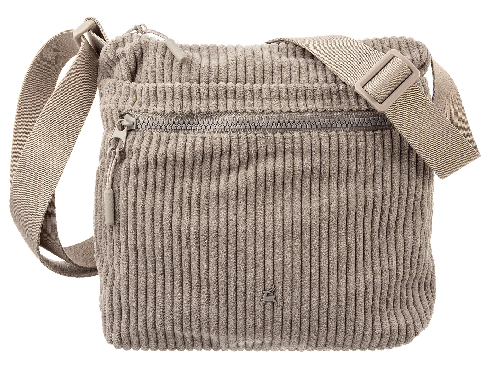 Prato SC16 zeitlose Umhängetasche aus Breitcord light beige - Image 2