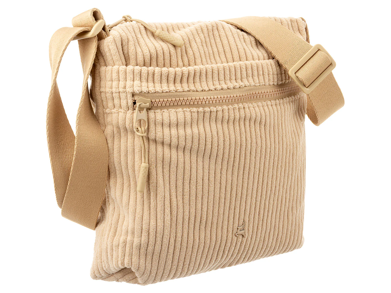 Prato SC16 zeitlose Umhängetasche aus Breitcord light beige - Image 8