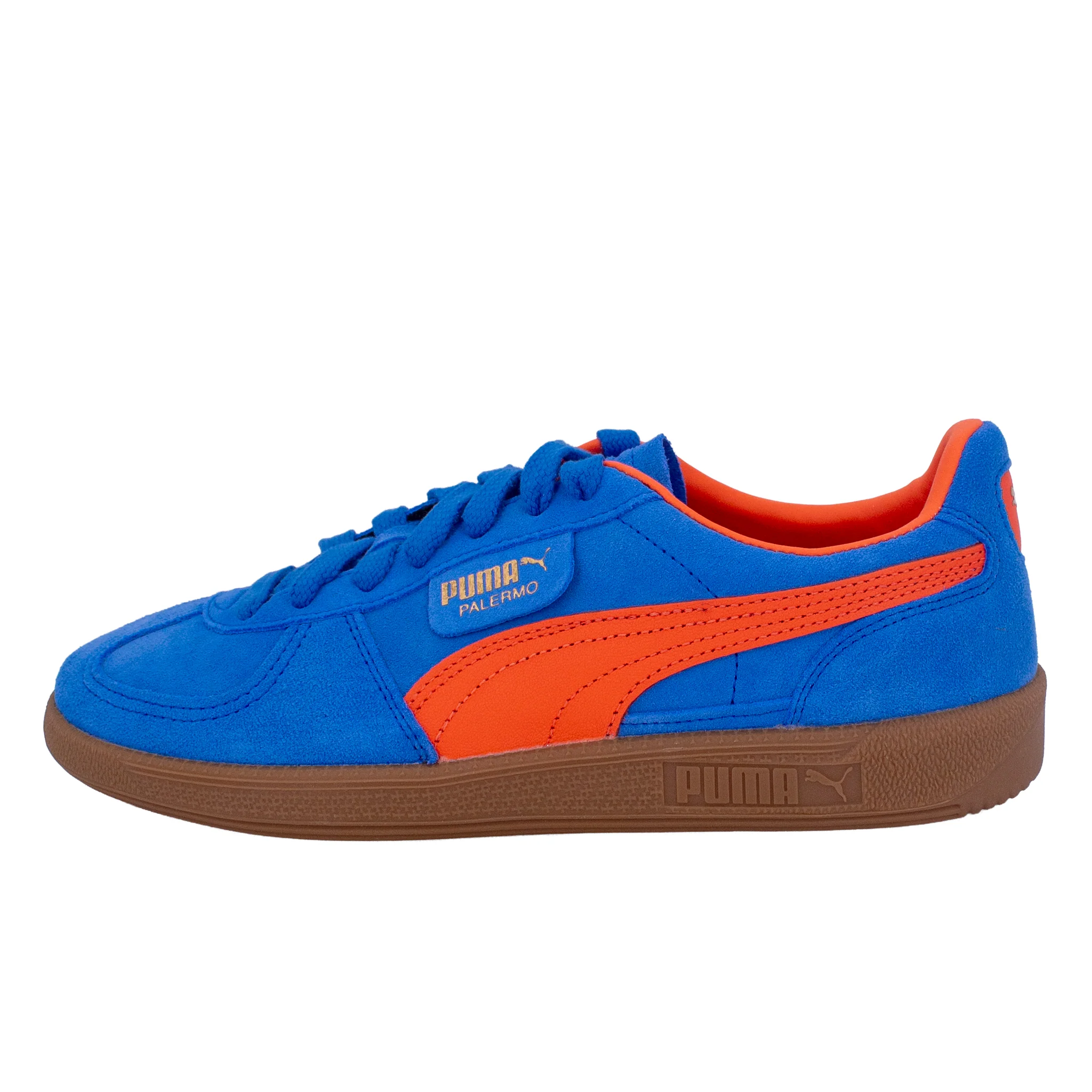 Puma Palermo Schuhe Leder Sneaker Low Damen Herren - Image 2