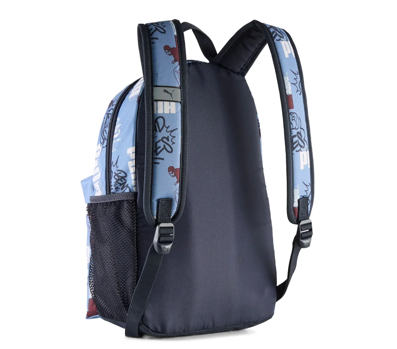 Puma Phase AOP Small Backpack 11 Liter Kinderrucksack 091324 cool blue mid 90ies AOP - Image 5