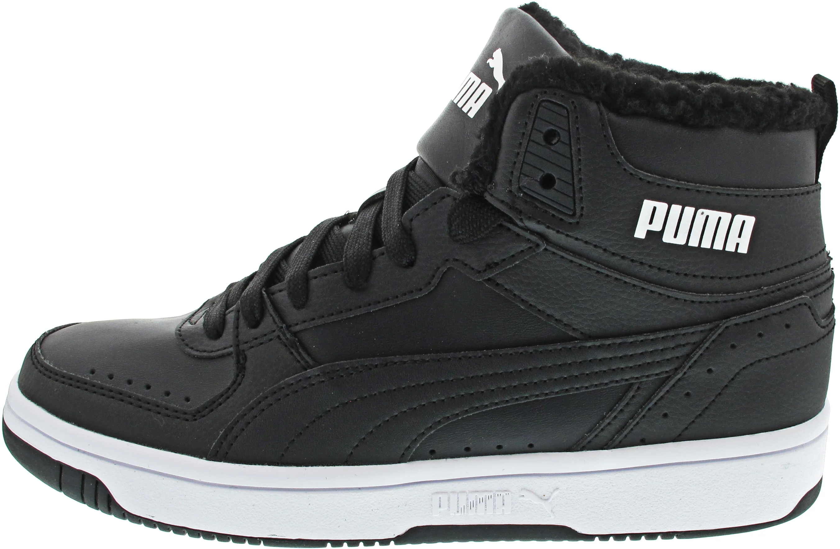 Puma Rebound Joy Fur Sneaker schwarz - Image 2