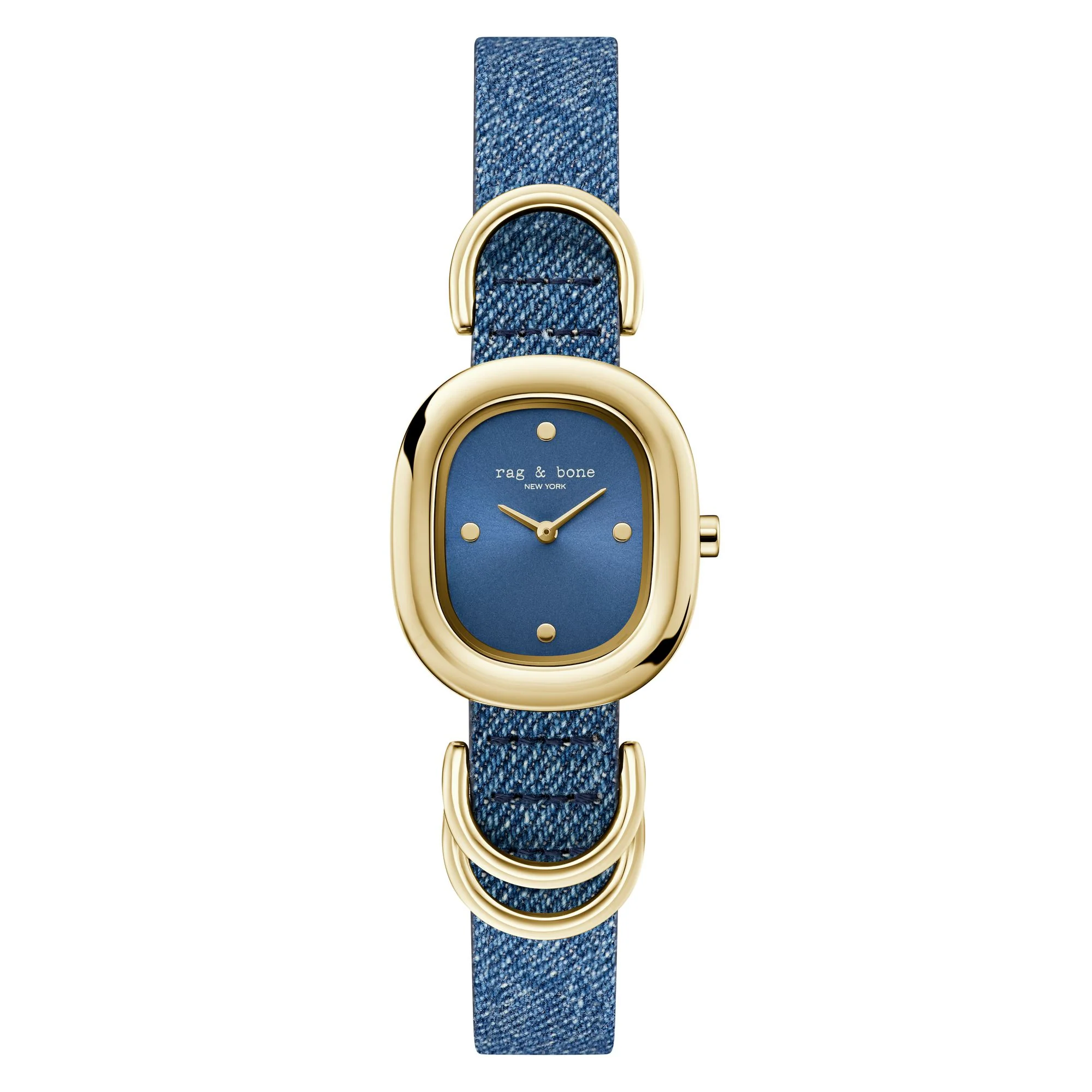 rag & bone Damen Analog Quarz Uhr Armbanduhr Rory RBL250018 Textil