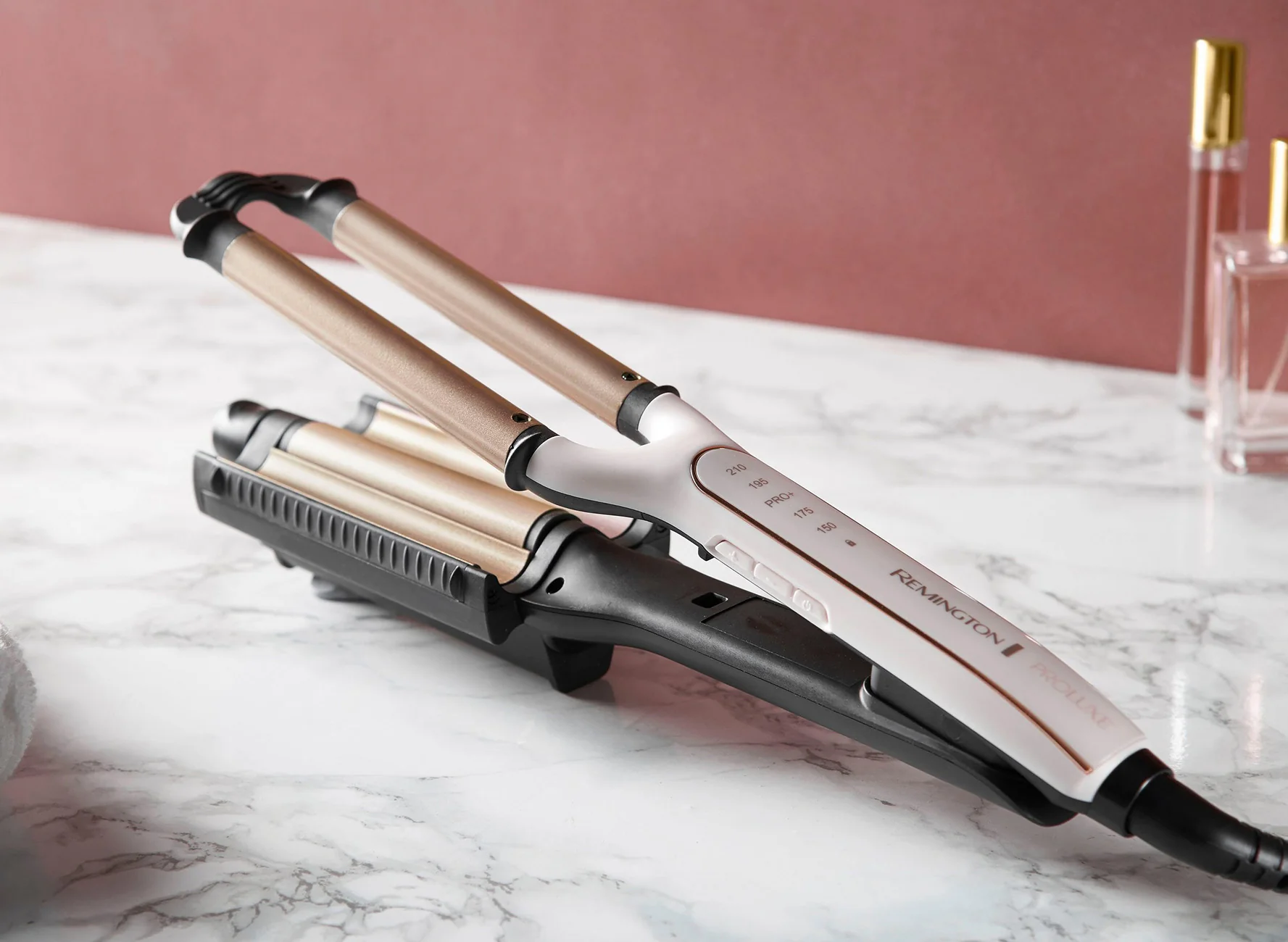 Remington PROluxe 4in-1 CI91AW Lockenstab, Keramikbeschichtung, 5 Hitzestufen - Image 4