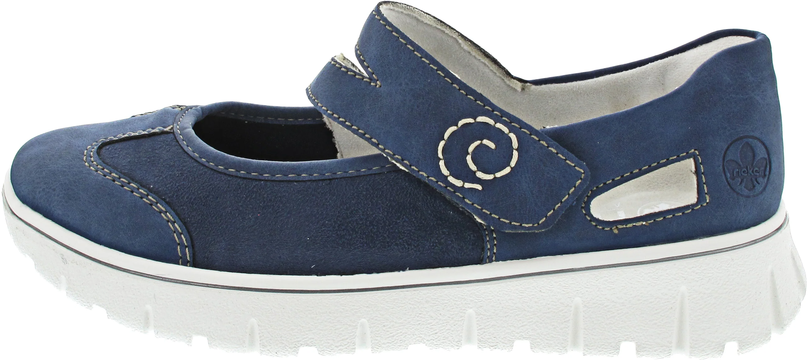 Rieker Ballerina Blau - Image 13