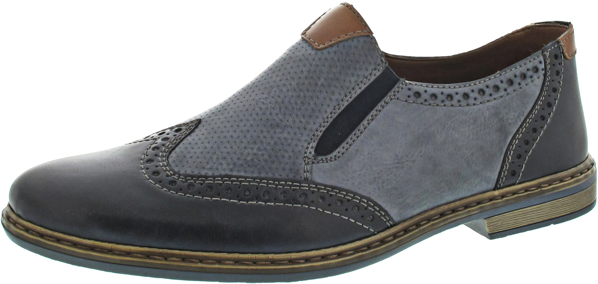 Rieker Businesschuh Blau - Image 7