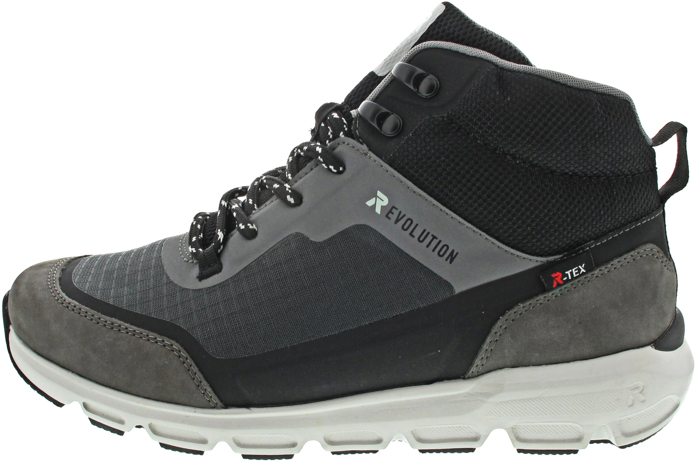 Rieker Evolution Schnürstiefel Grau