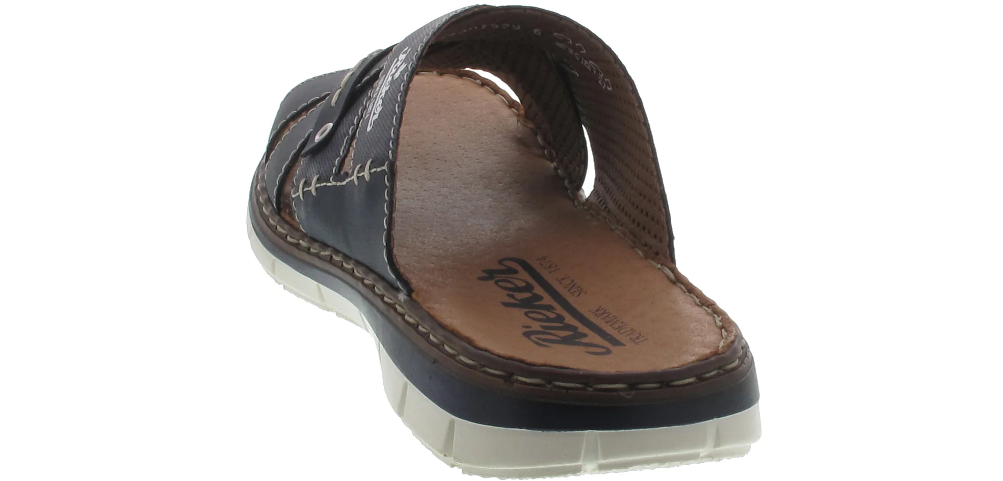 Rieker Herren Pantolette blau - Image 8