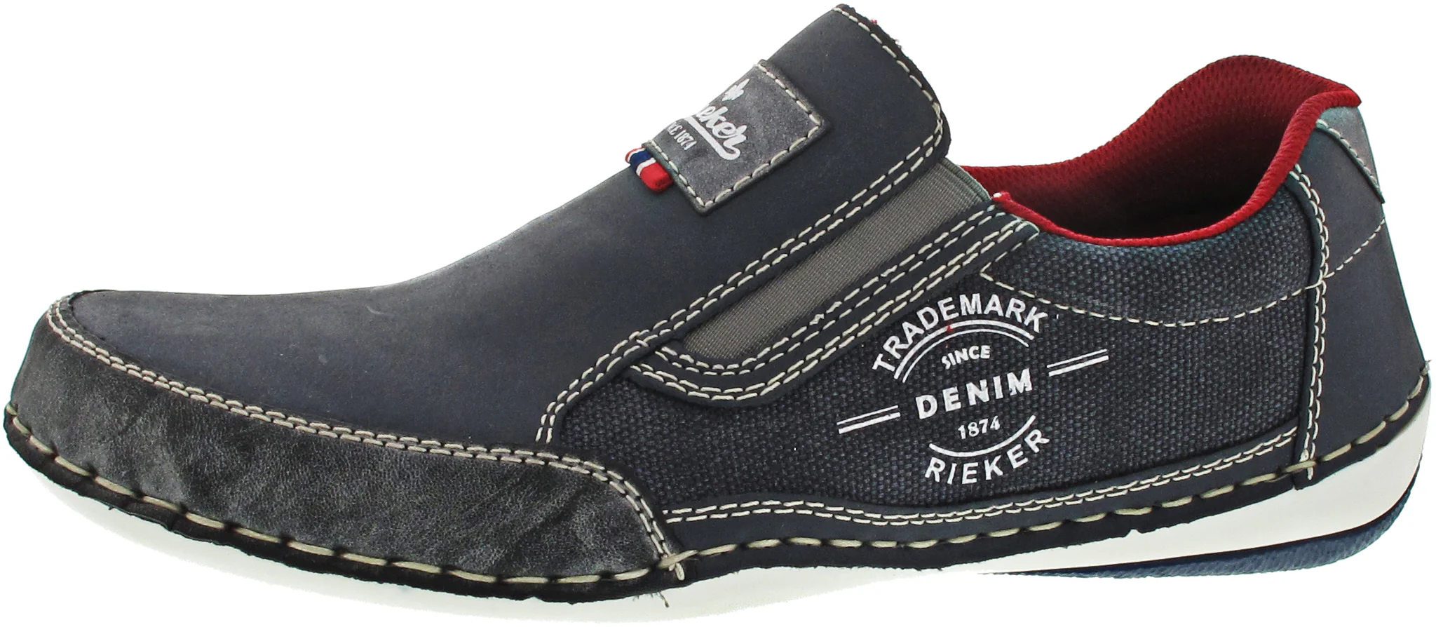 Rieker Herren Slipper blau - Image 7