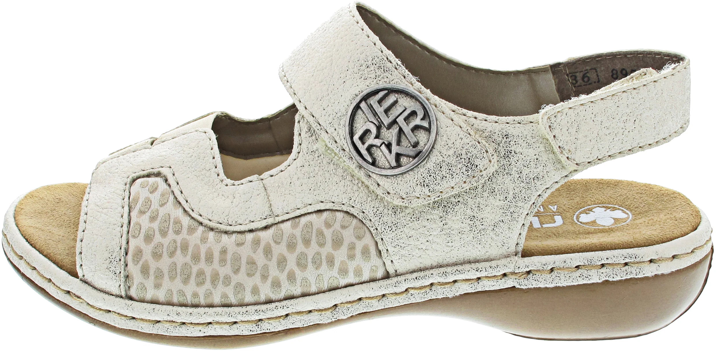 Rieker Sandale Beige - Image 5