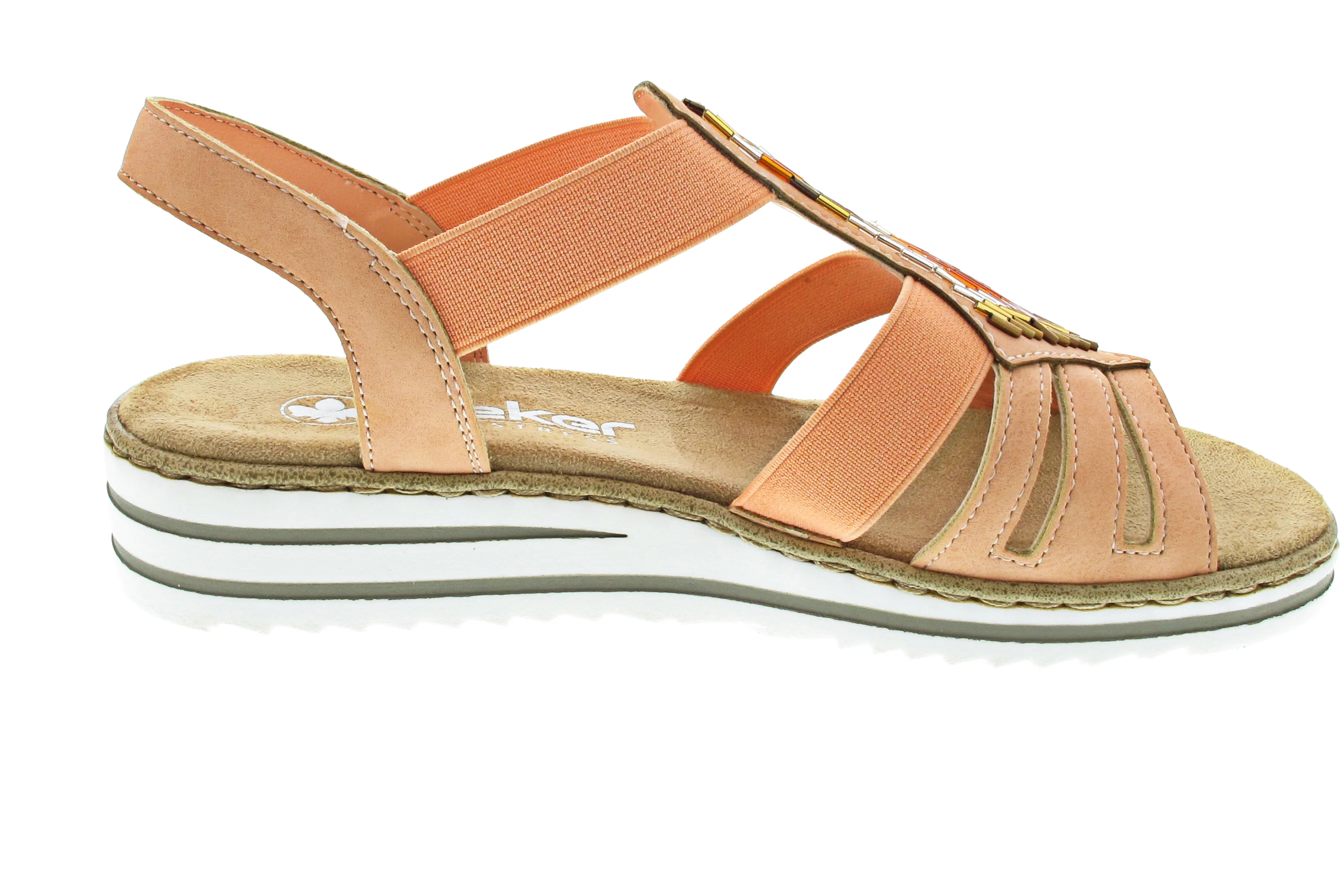 Rieker Sandalette Orange - Image 6