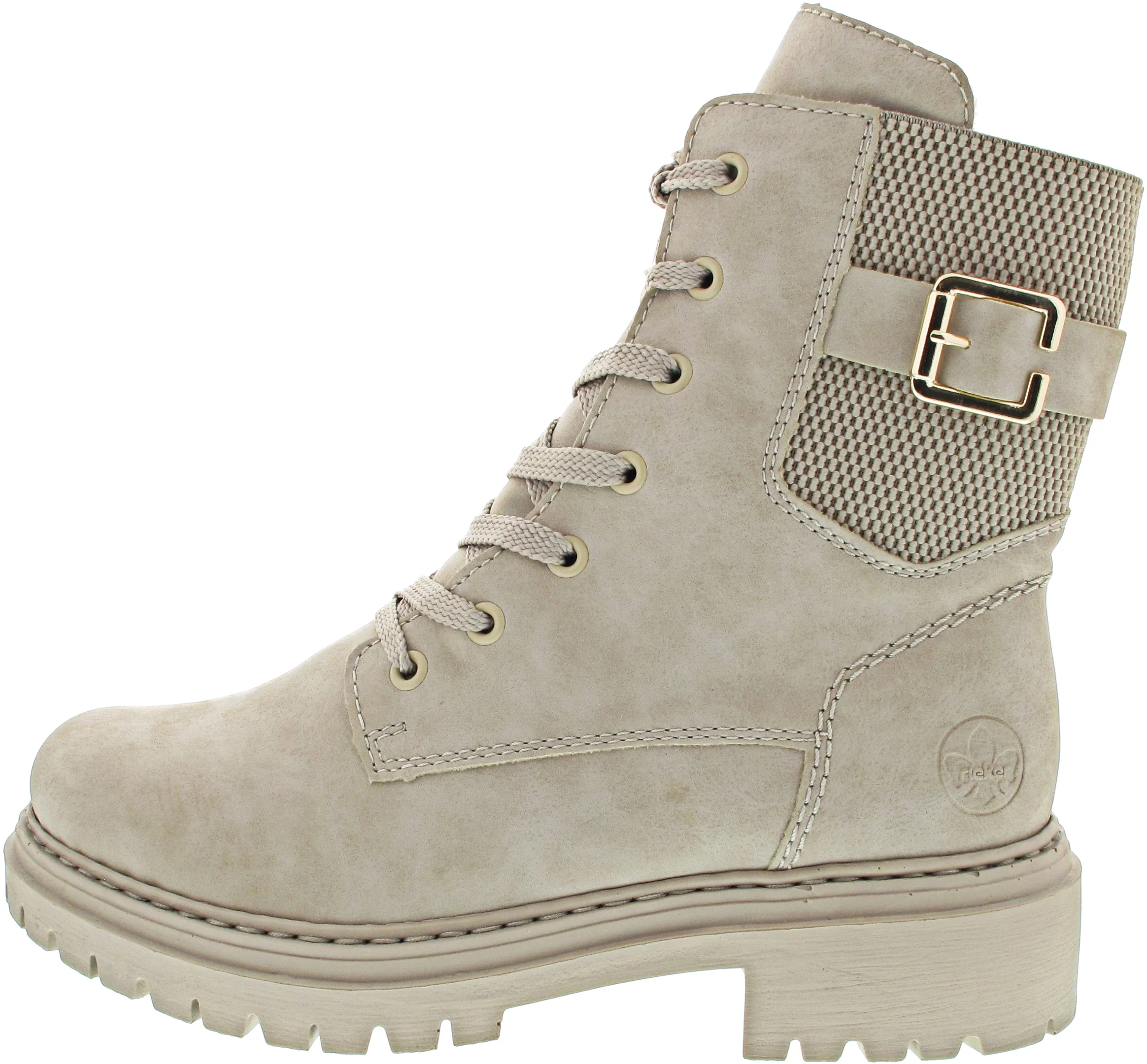 Rieker Schnürstiefel Beige - Image 4