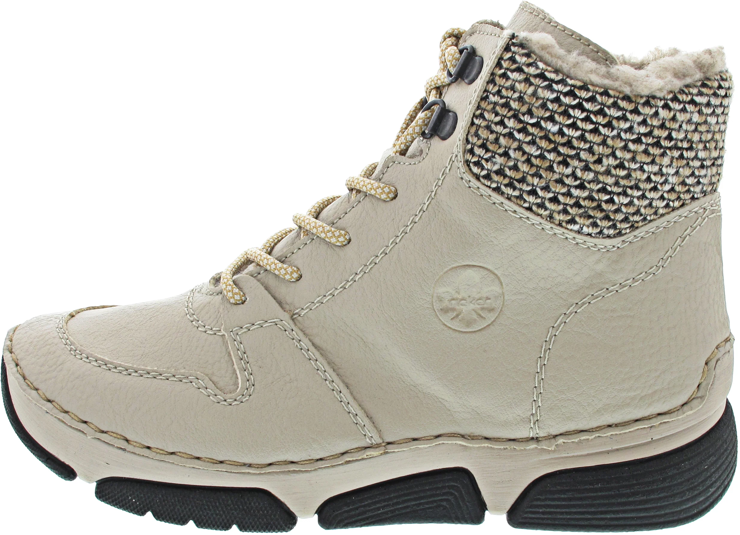 Rieker Schnürstiefel Beige - Image 3