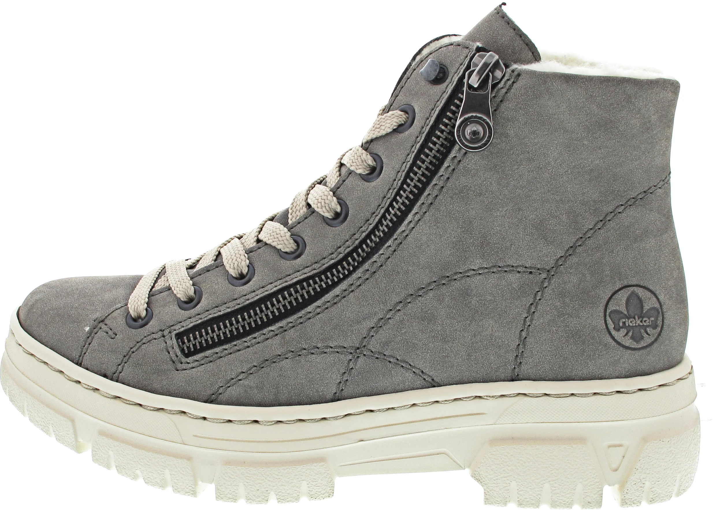 Rieker Schnürstiefel Grau - Image 3