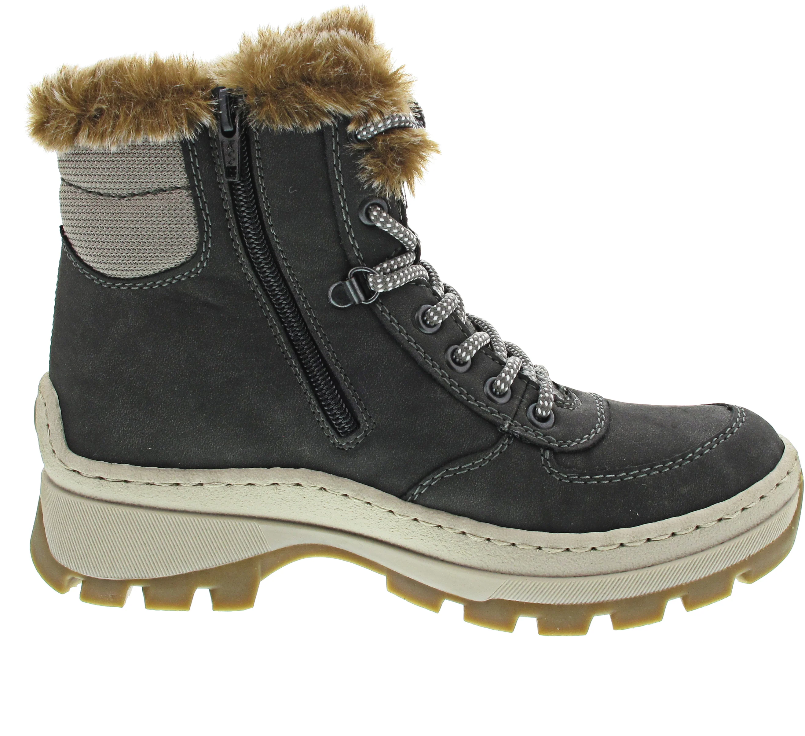 Rieker Schnürstiefel Grau - Image 5