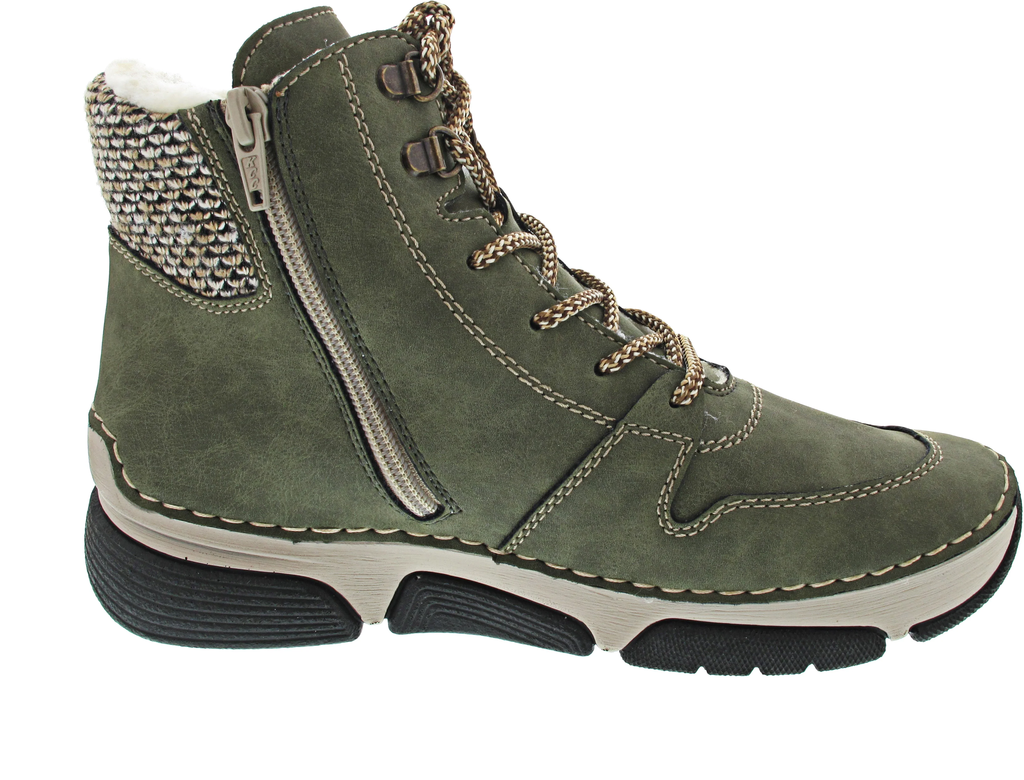 Rieker Schnürstiefel Grün - Image 18