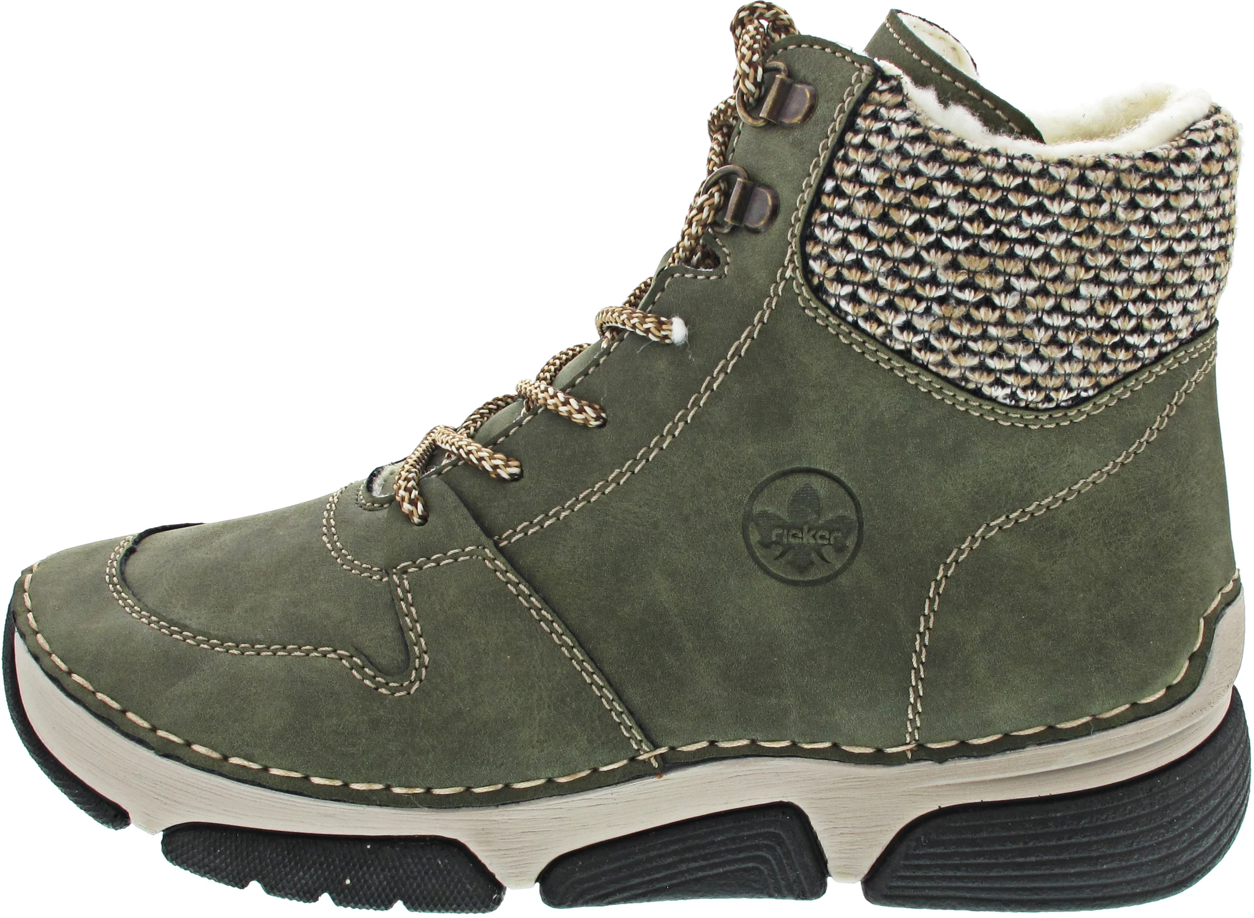 Rieker Schnürstiefel Grün - Image 5