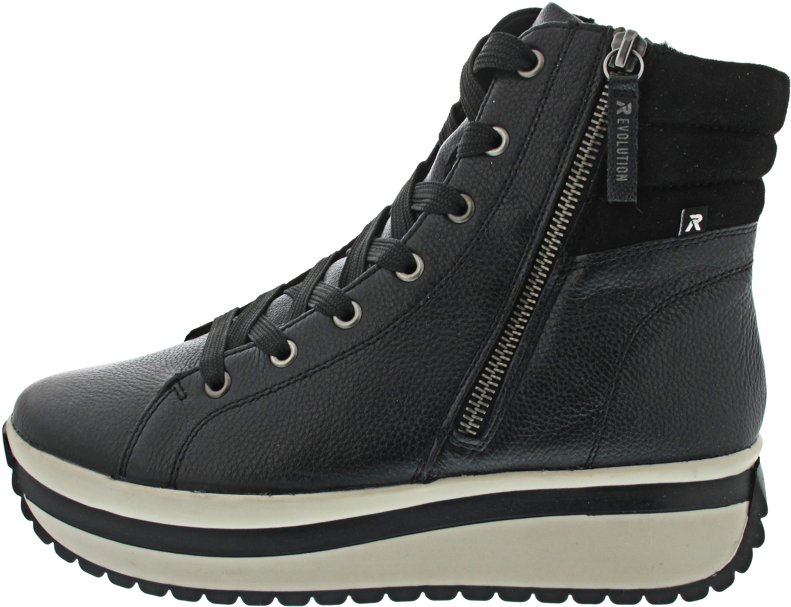 Rieker Schnürstiefel Schwarz - Image 3