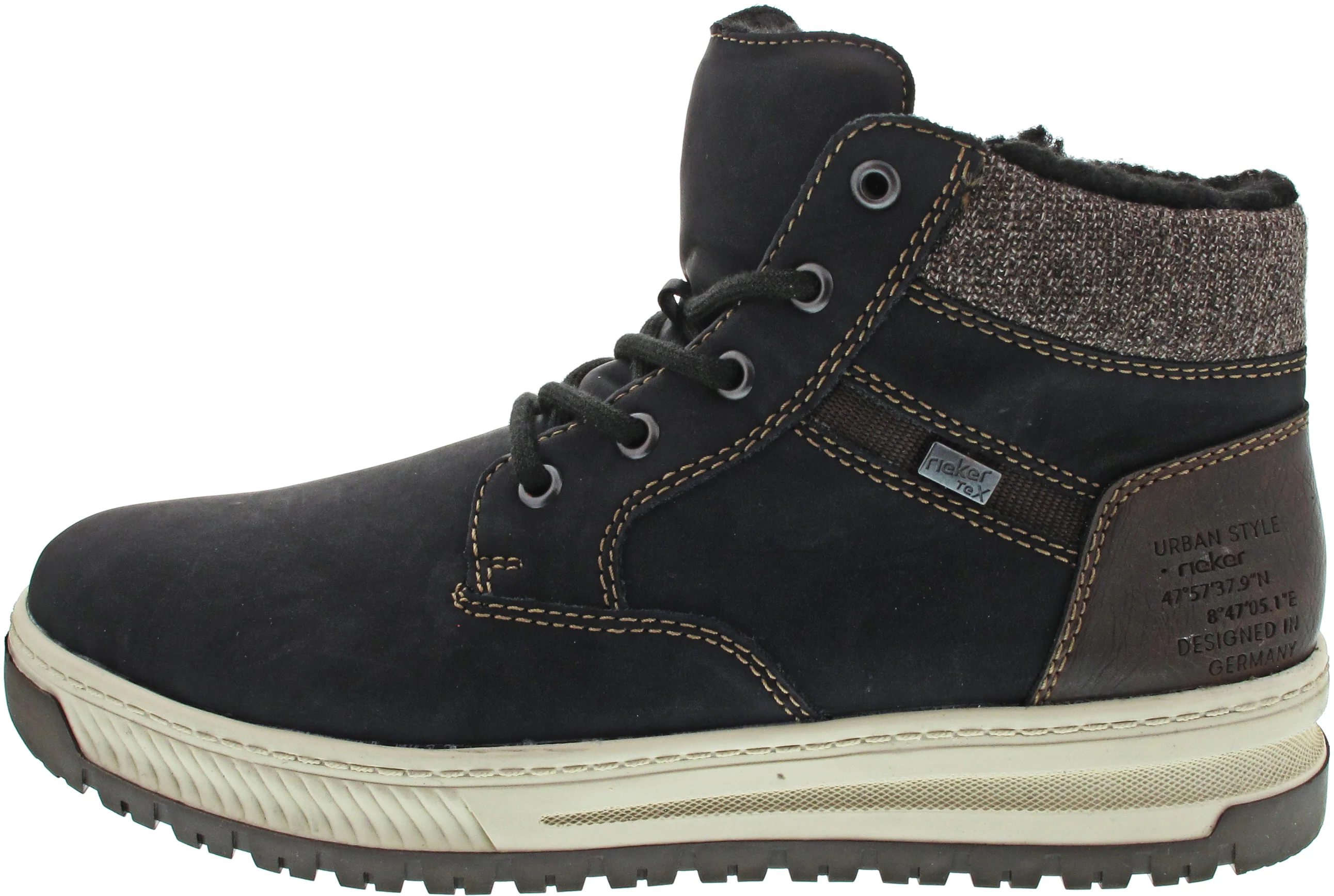 Rieker Schnürstiefel Schwarz - Image 8