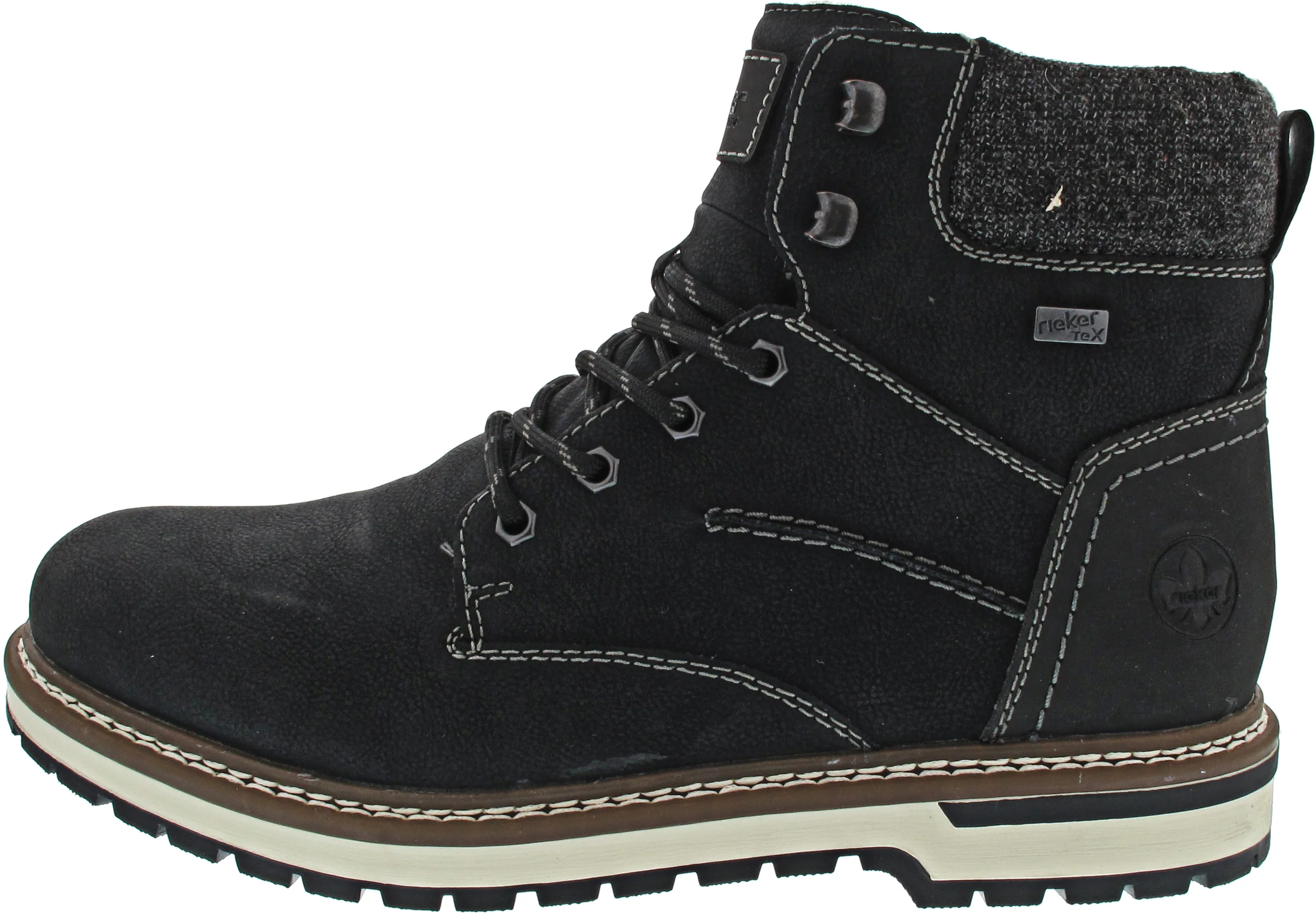 Rieker Schnürstiefel Schwarz - Image 4