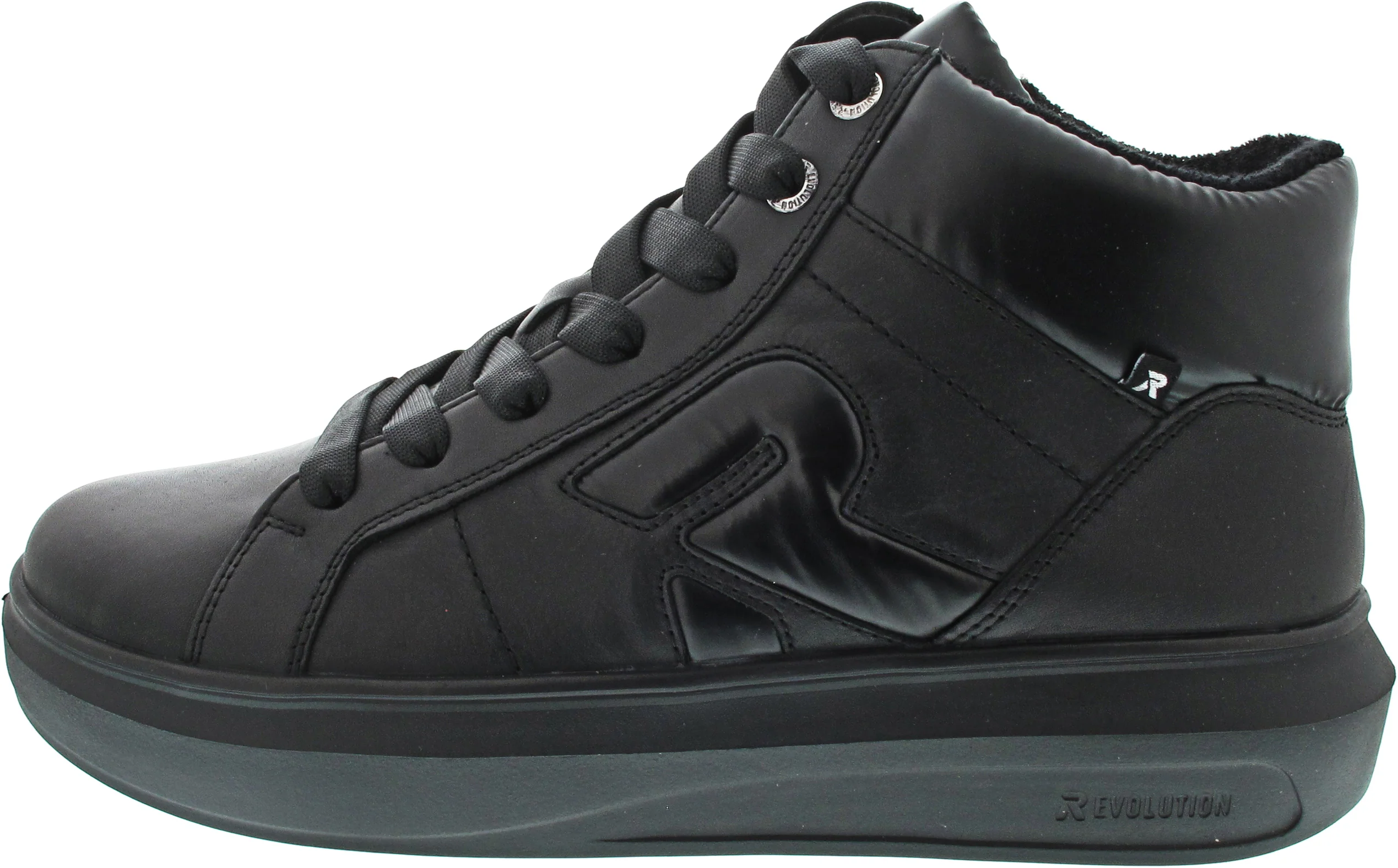 Rieker Schnürstiefel Schwarz