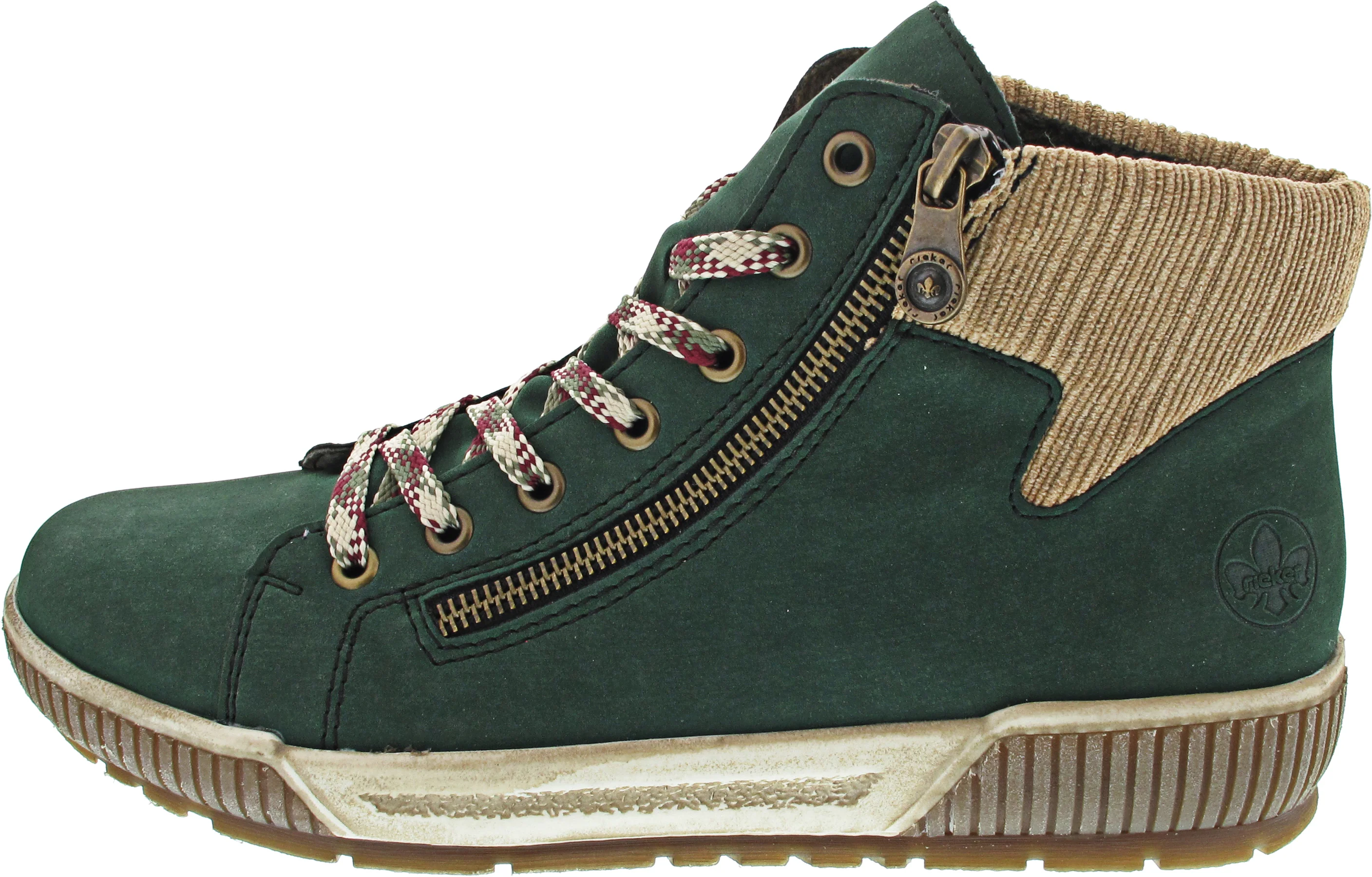 Rieker Schnürstiefelette Grün - Image 7
